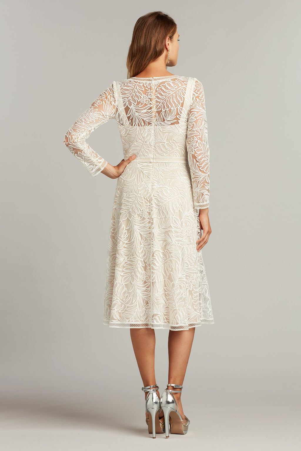 Zera Fit-and-Flare Midi Dress