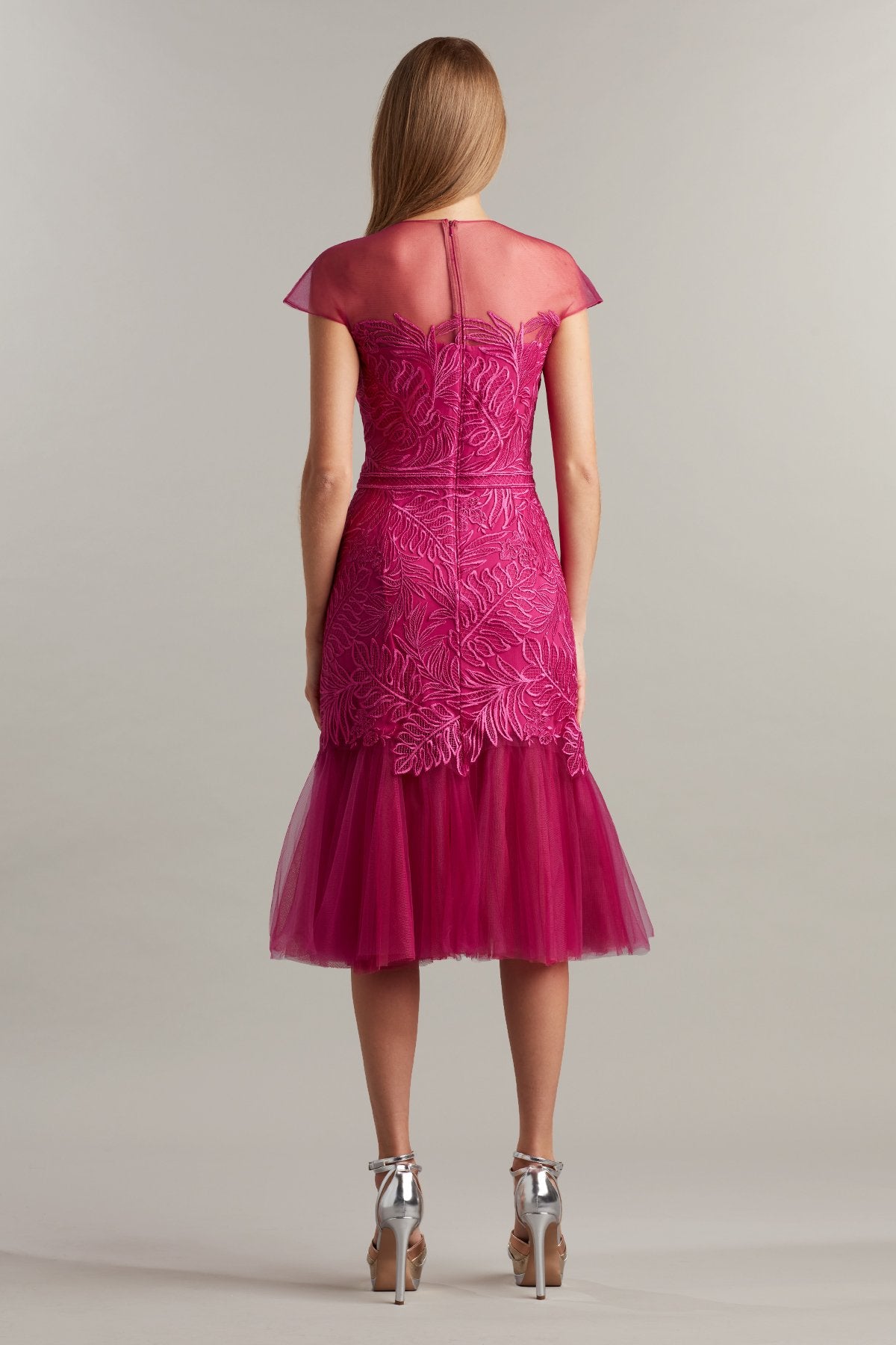 Dagny Tulle Embroidered Dress