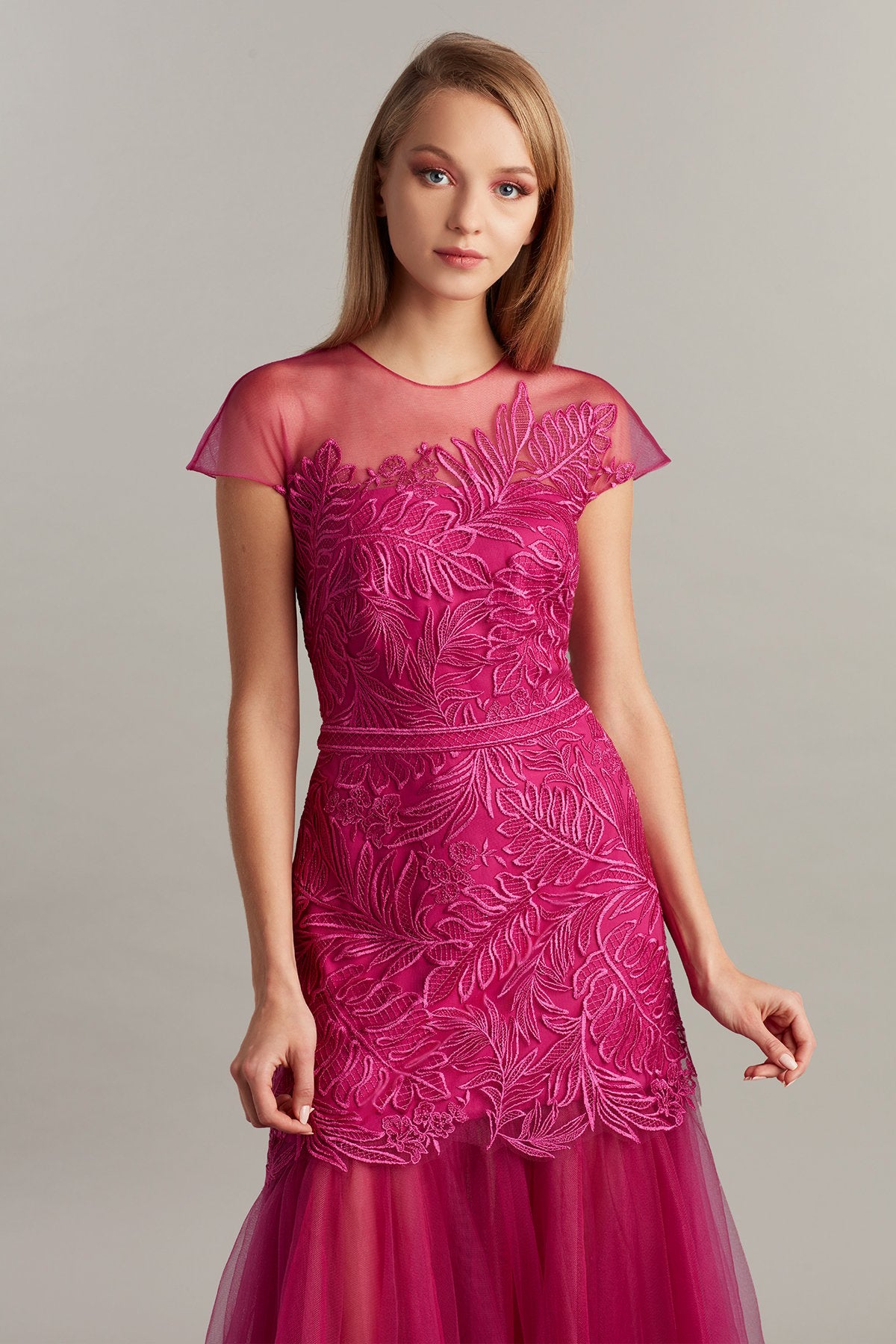 Dagny Tulle Embroidered Dress