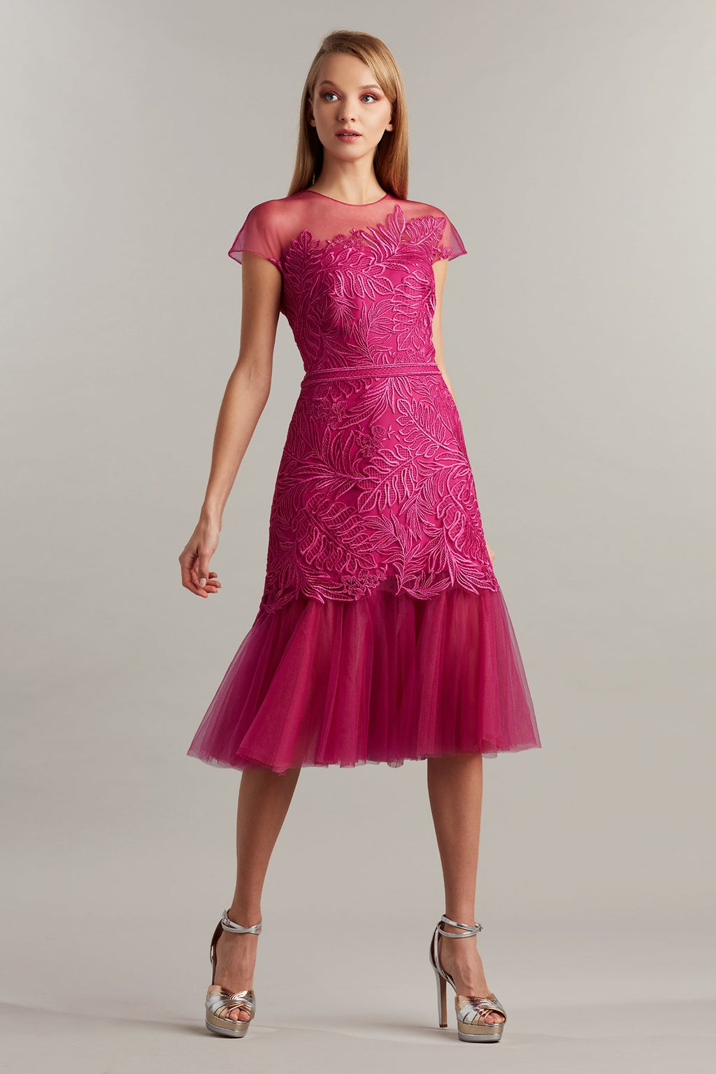 Dagny Tulle Embroidered Dress