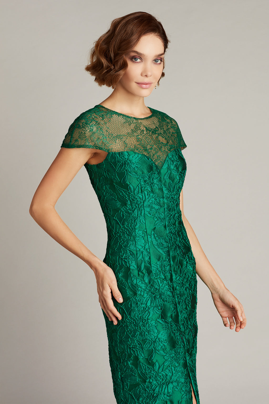Ordell Floral Jacquard Dress