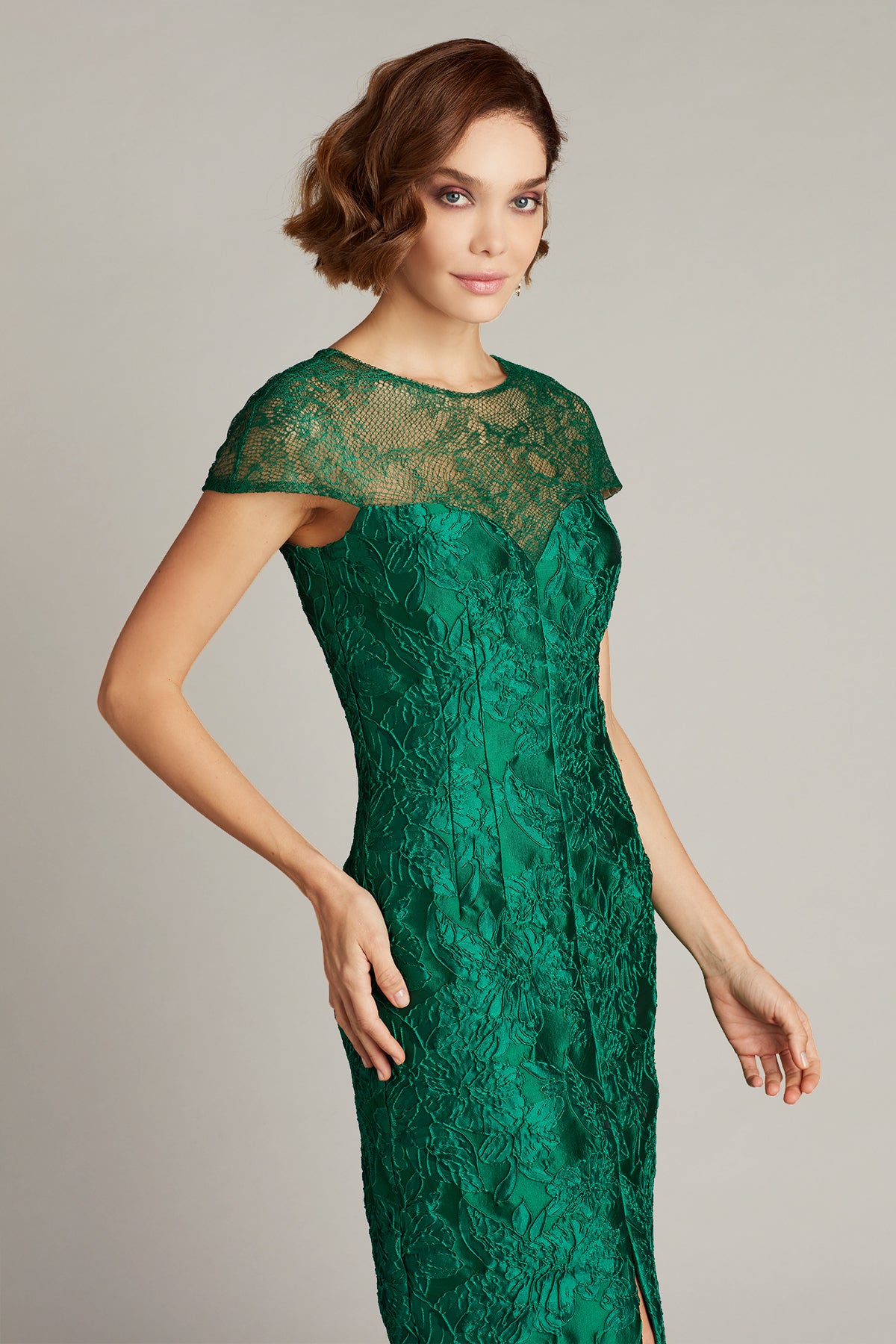 Ordell Floral Jacquard Dress