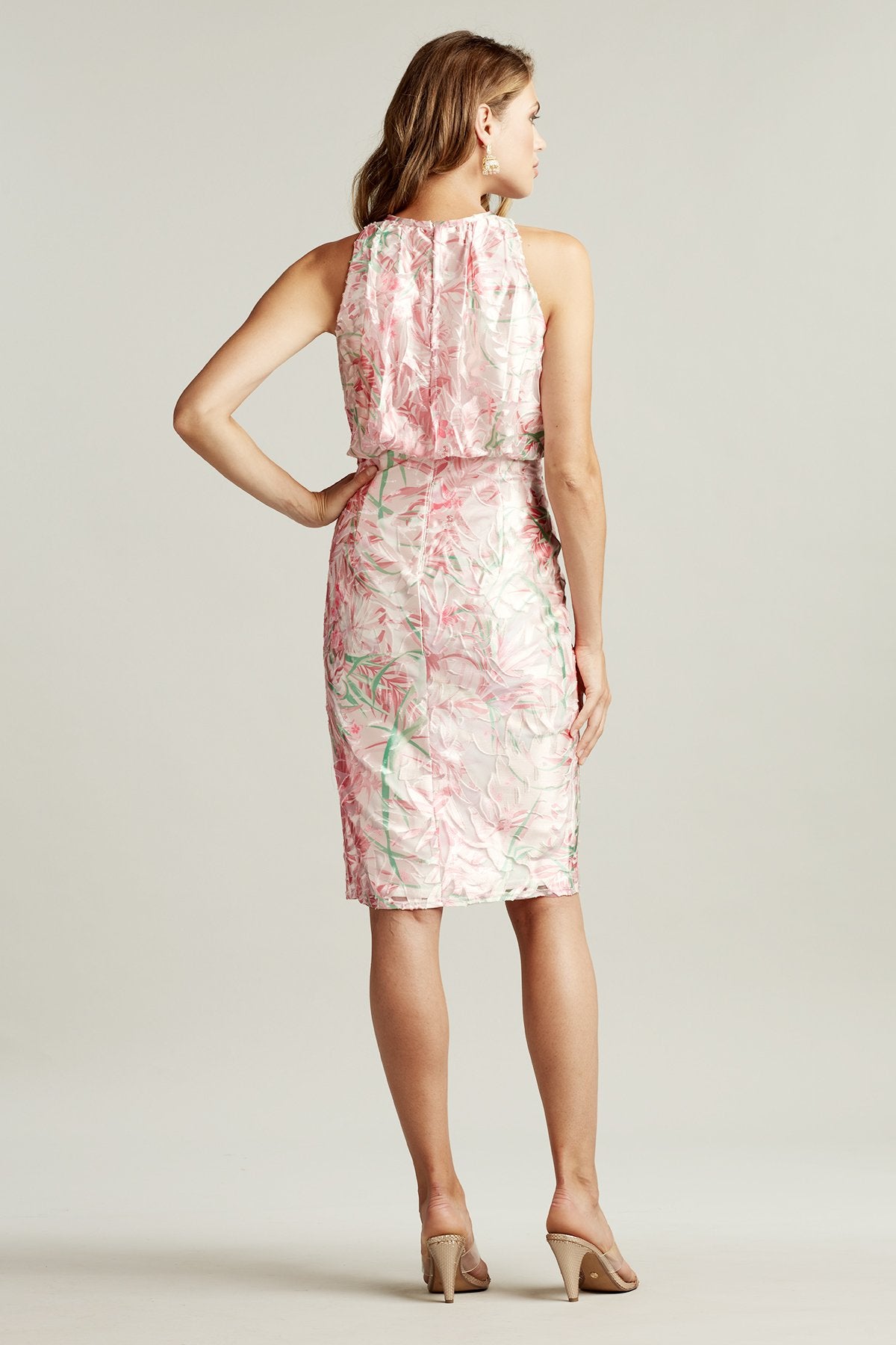 Beeja Twist-Drape Dress