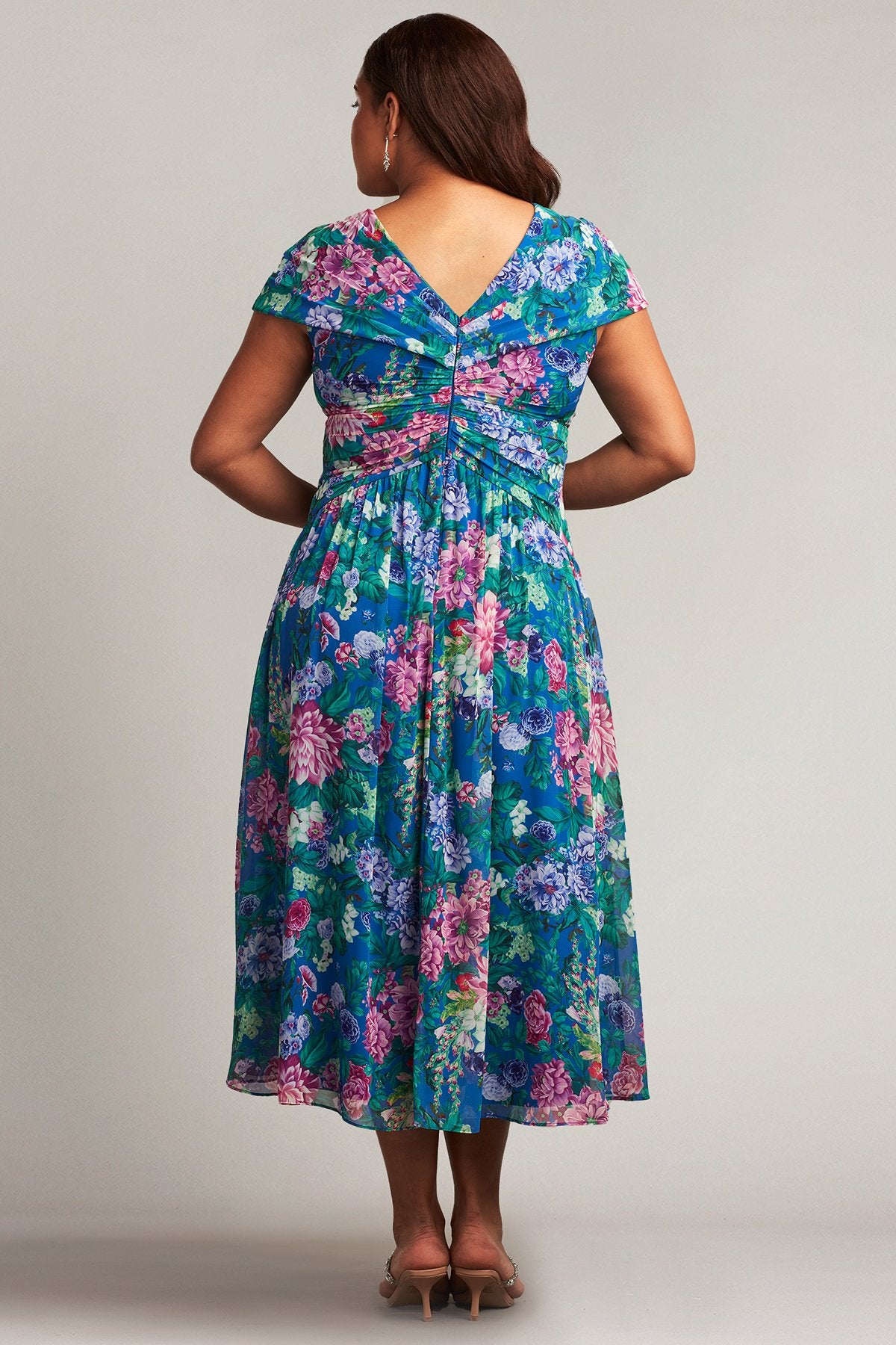 Emilia Floral Print Dress - PLUS SIZE