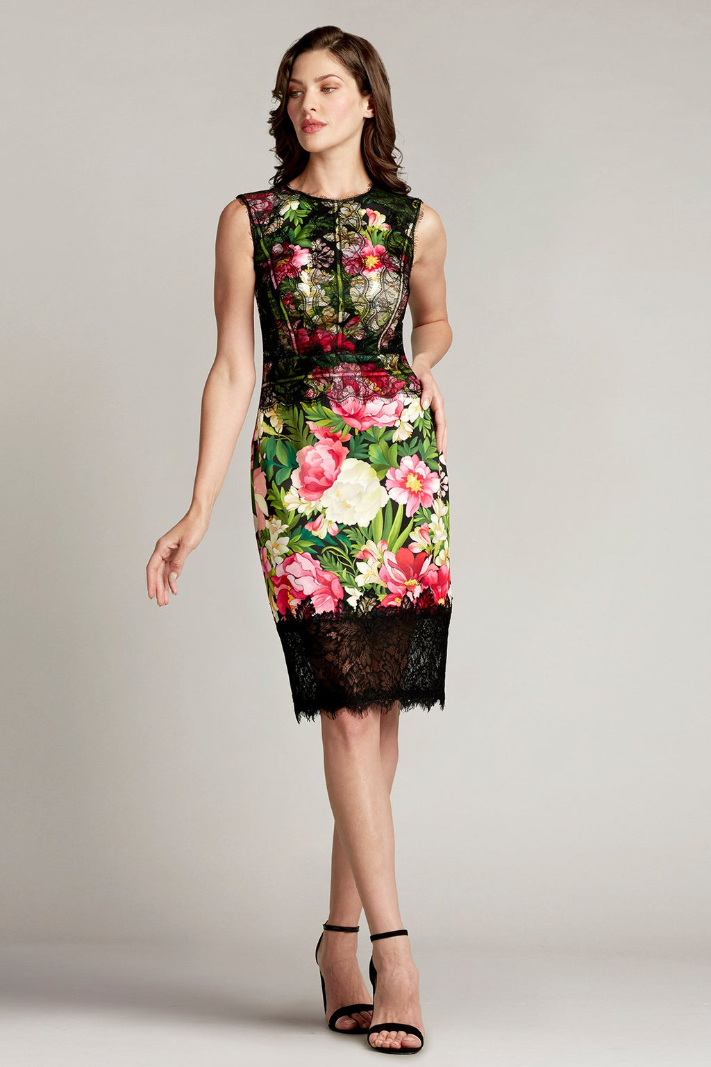 Lila Neoprene & Lace Dress