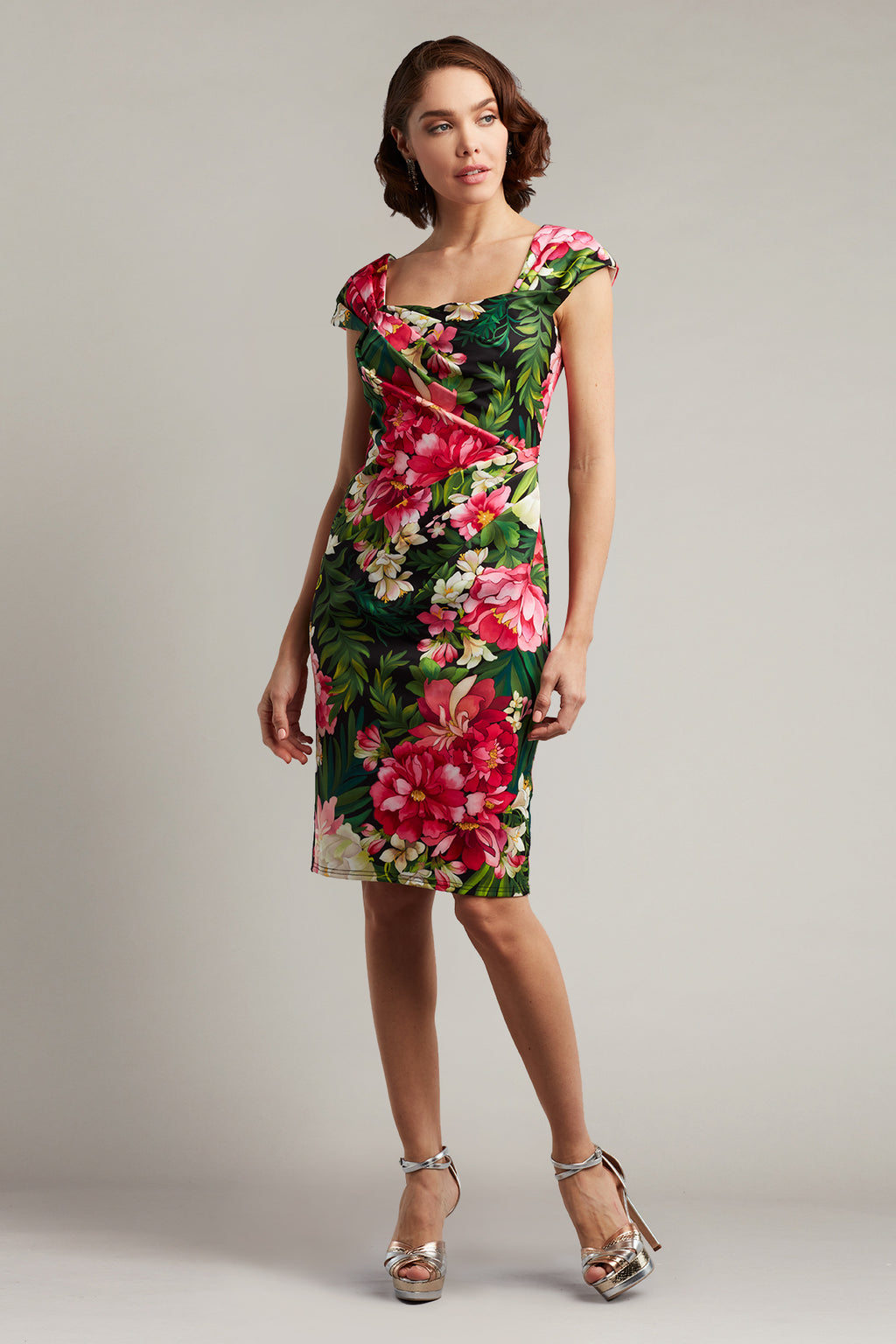 Potter Portrait Neck Dress