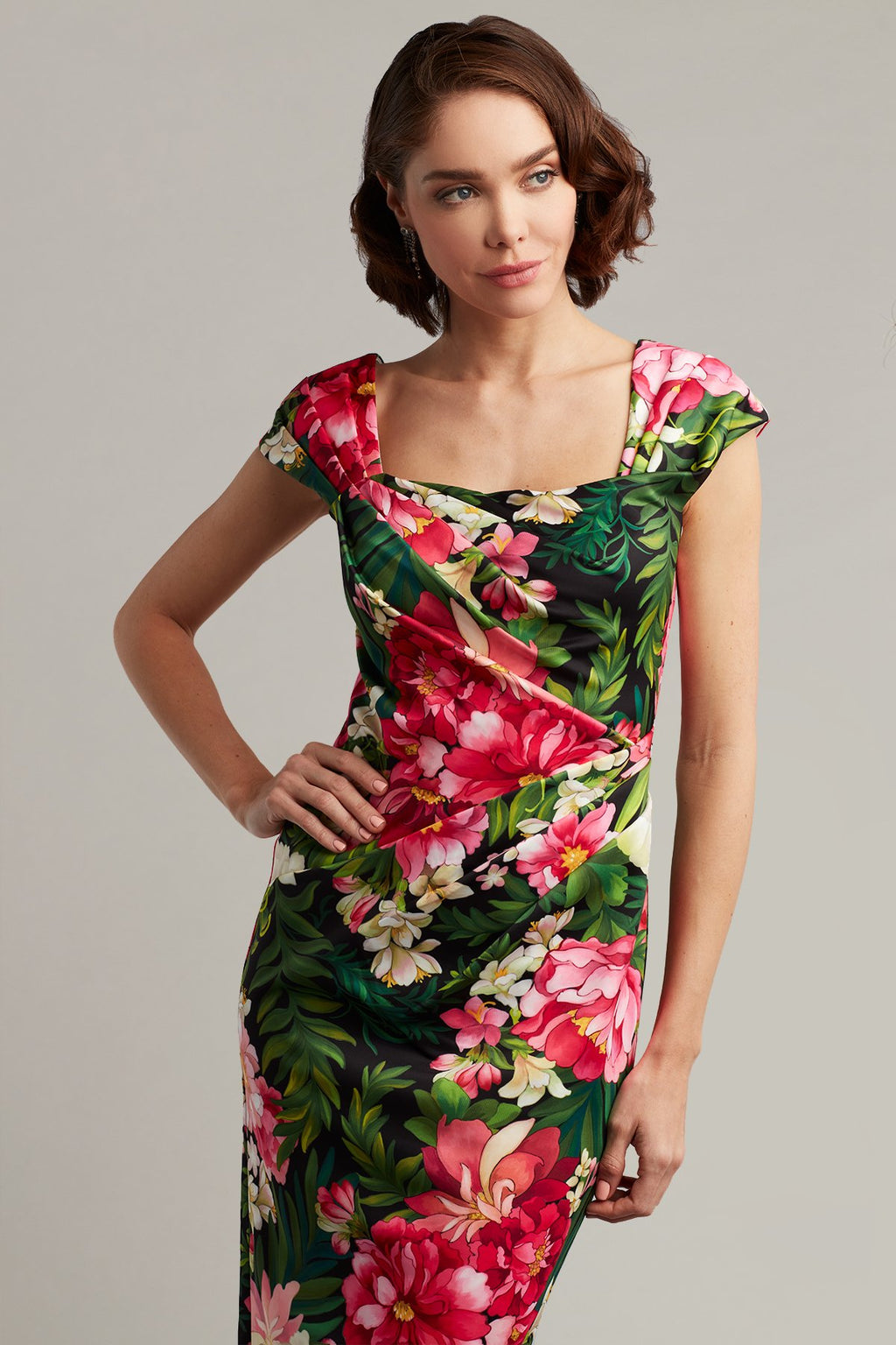 Potter Portrait Neck Dress