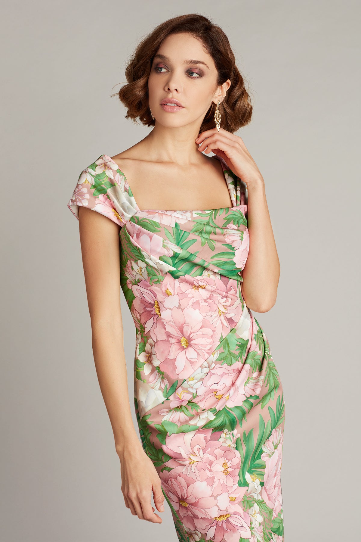 Potter Portrait Neck Dress