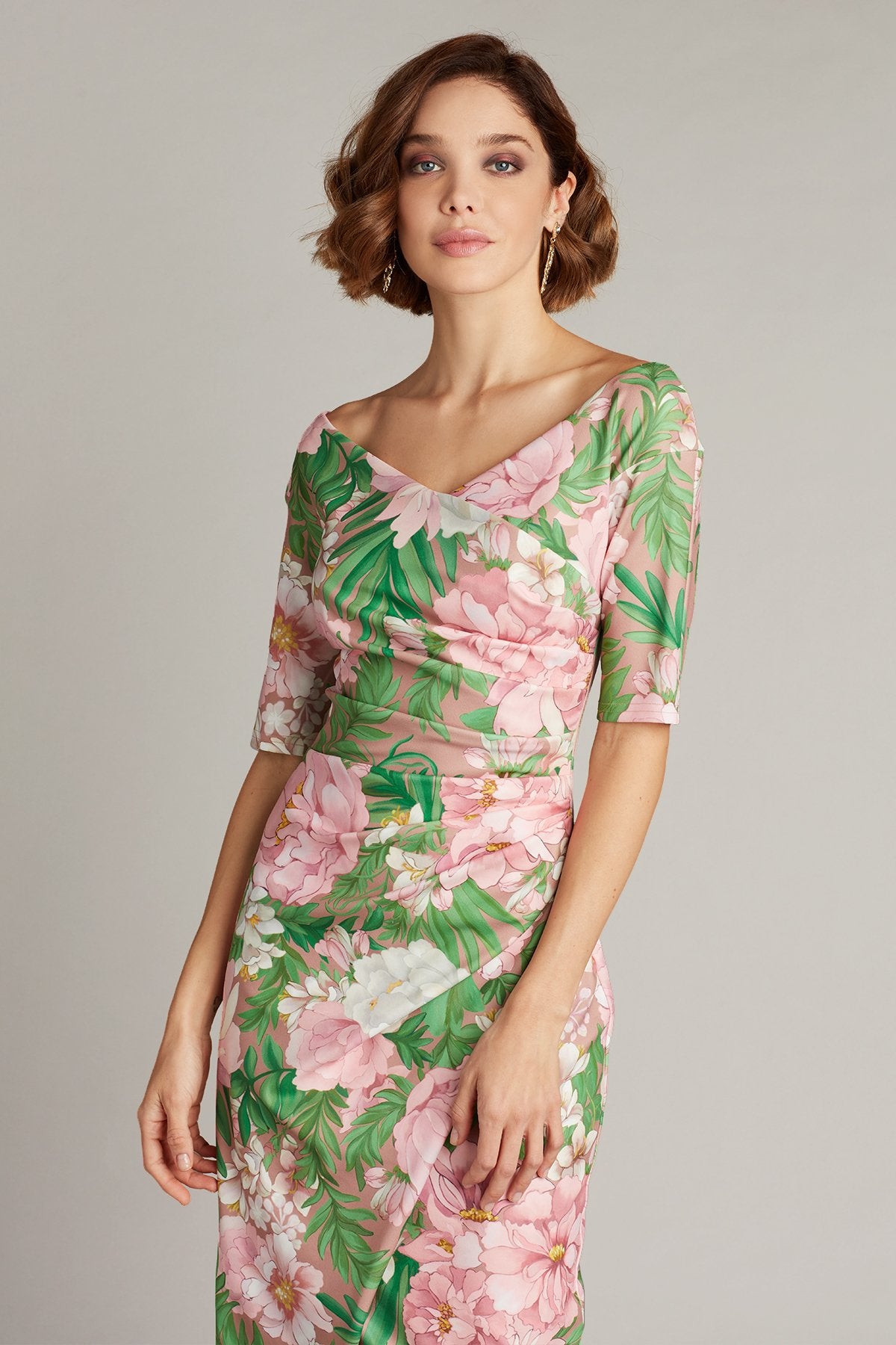 Avil Floral Cocktail Dress