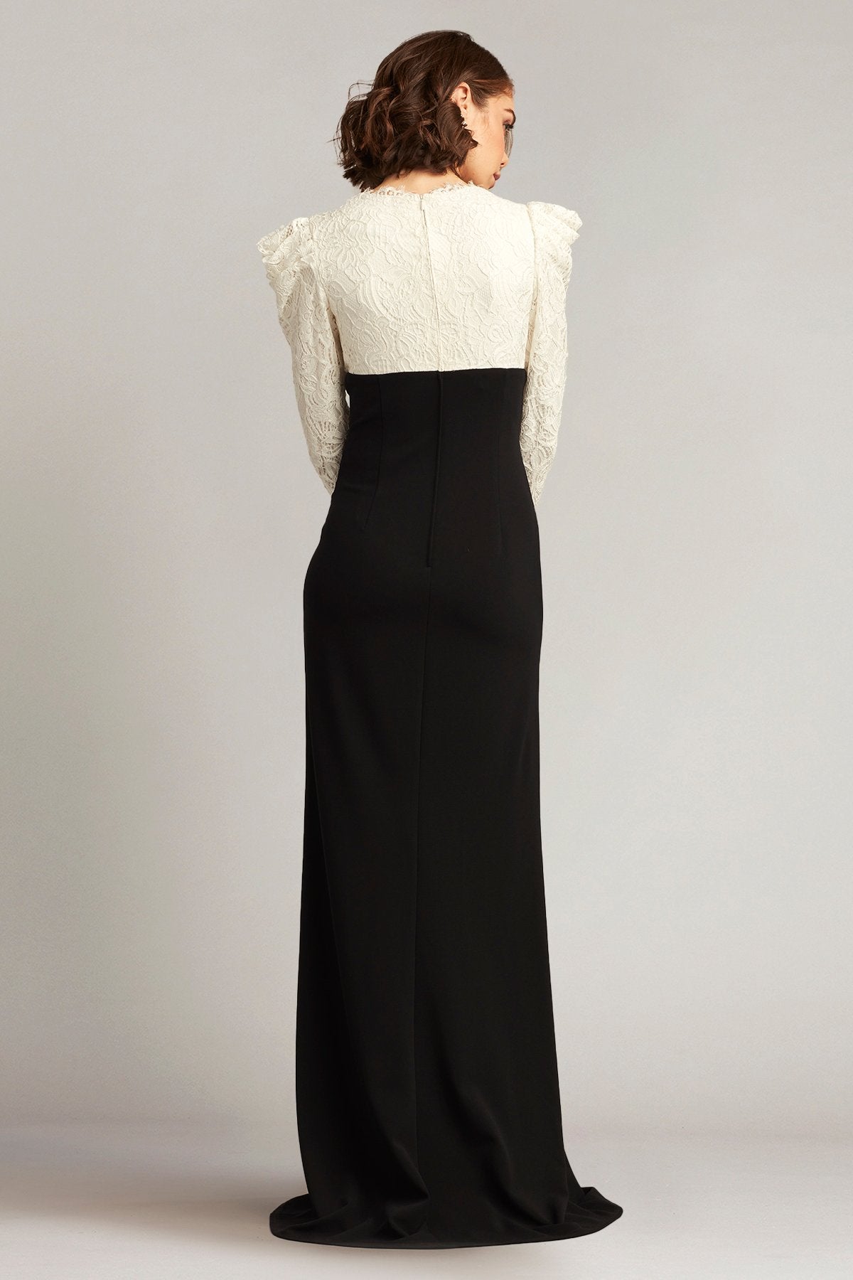 Marshal Crepe & Lace Gown