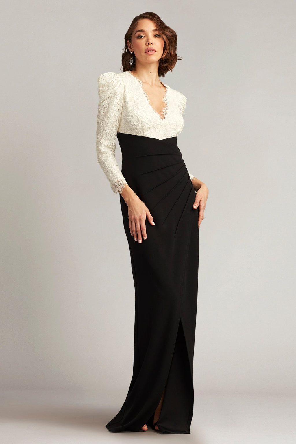 Marshal Crepe & Lace Gown