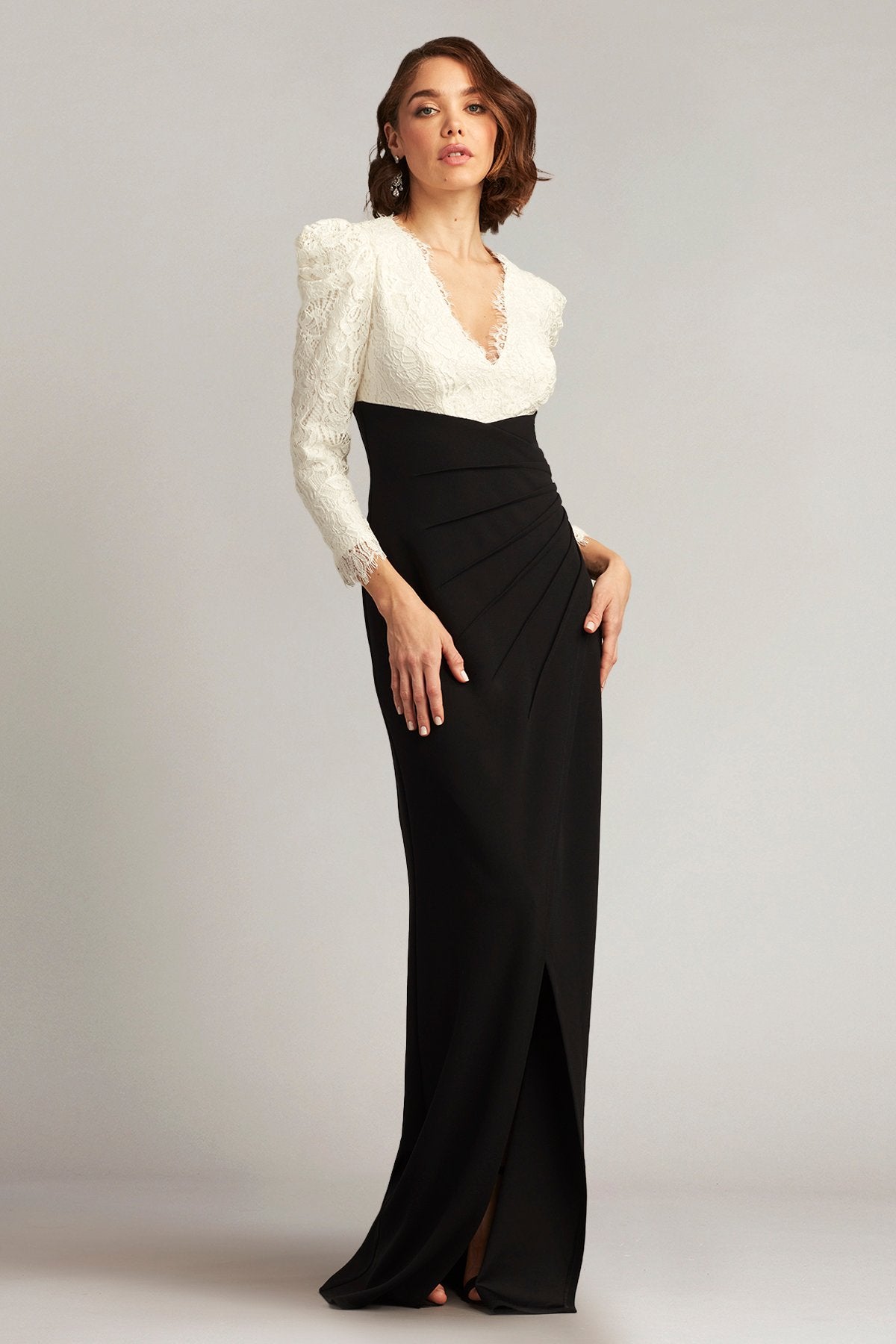 Marshal Crepe & Lace Gown