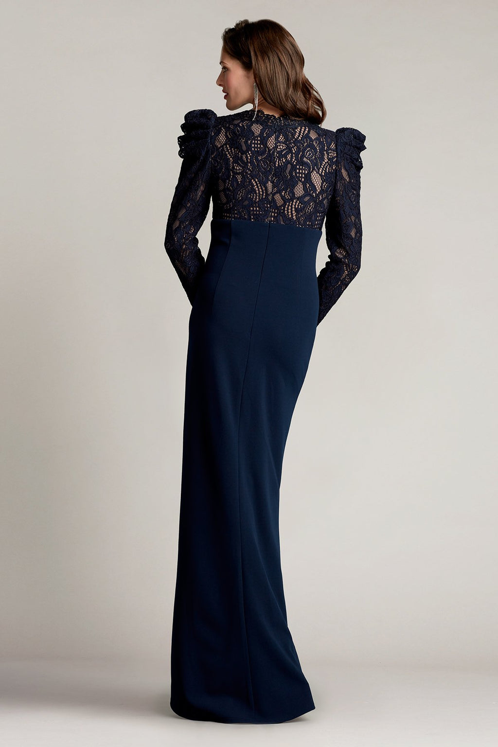 Marshal Crepe & Lace Gown