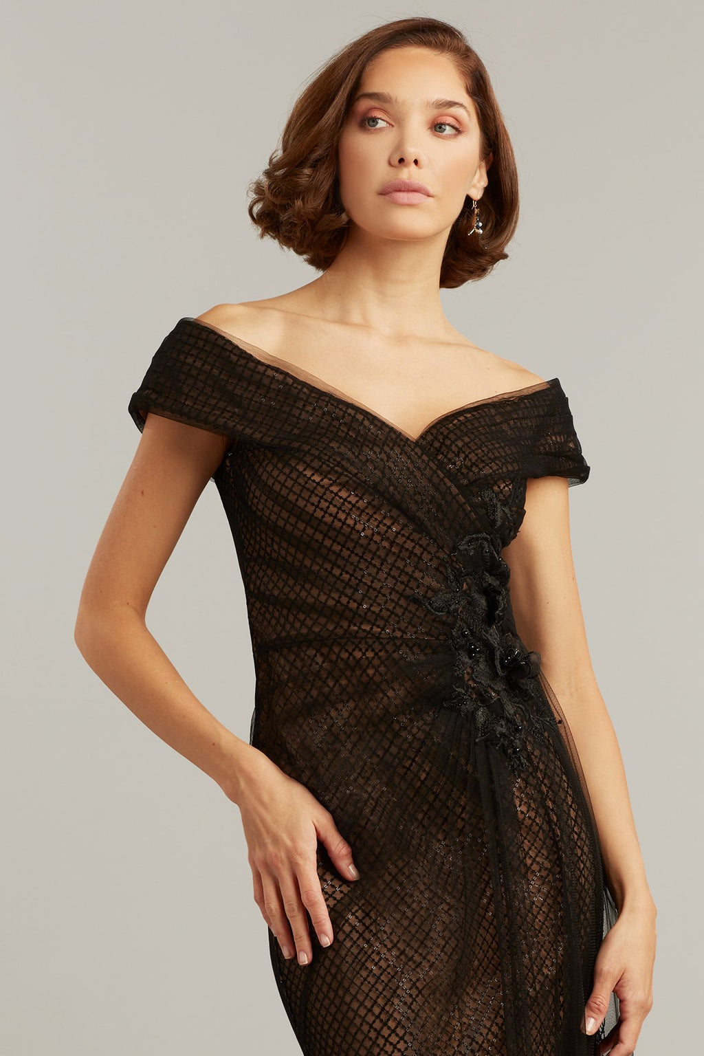 Meliora Embroidered Tulle Gown