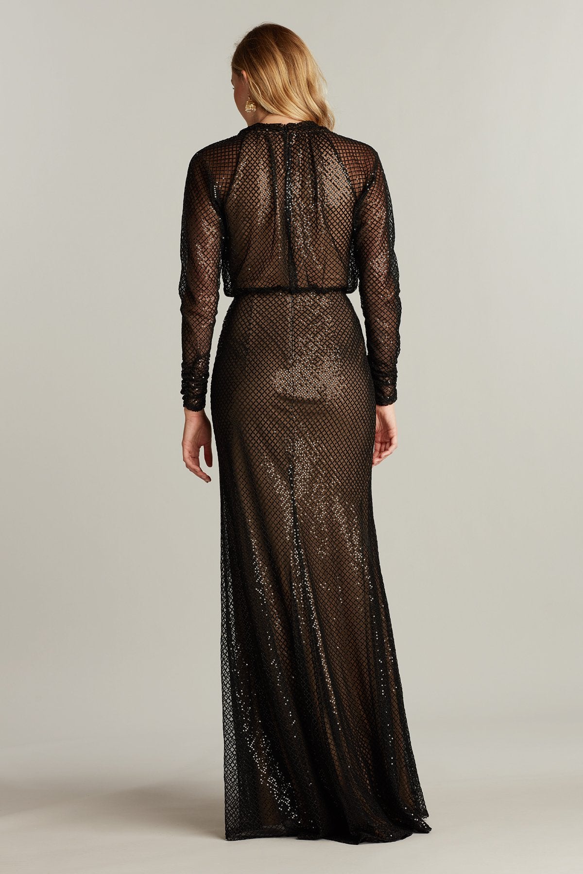 Samira Sequin Tulle Gown
