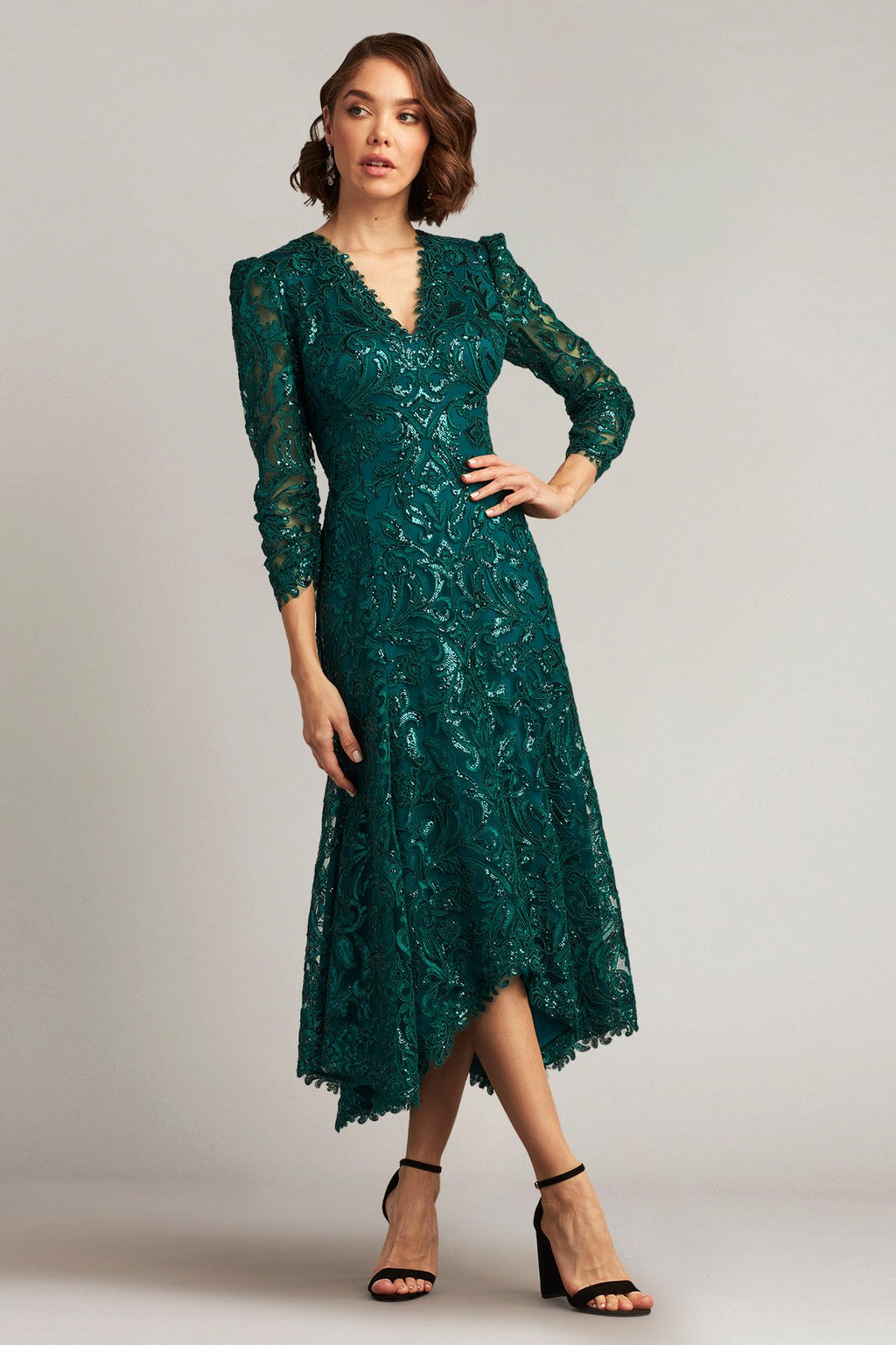 Vivar Handkerchief Hem Dress