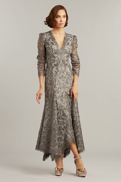 Vivar Handkerchief Hem Dress – Tadashi Shoji Official Online Boutique