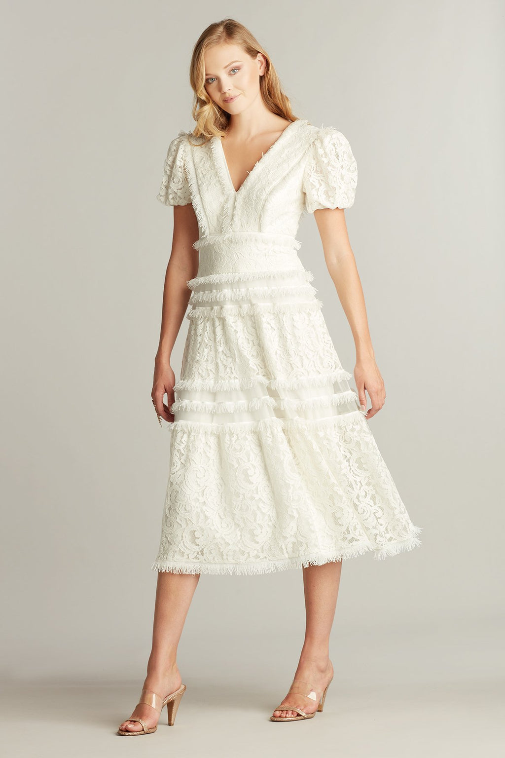 Paik Lace Midi Dress
