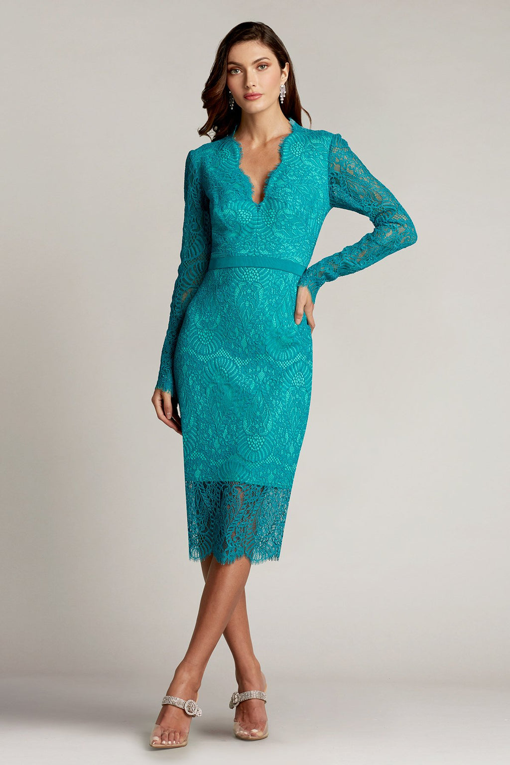 Edmund Long Sleeve Lace Dress