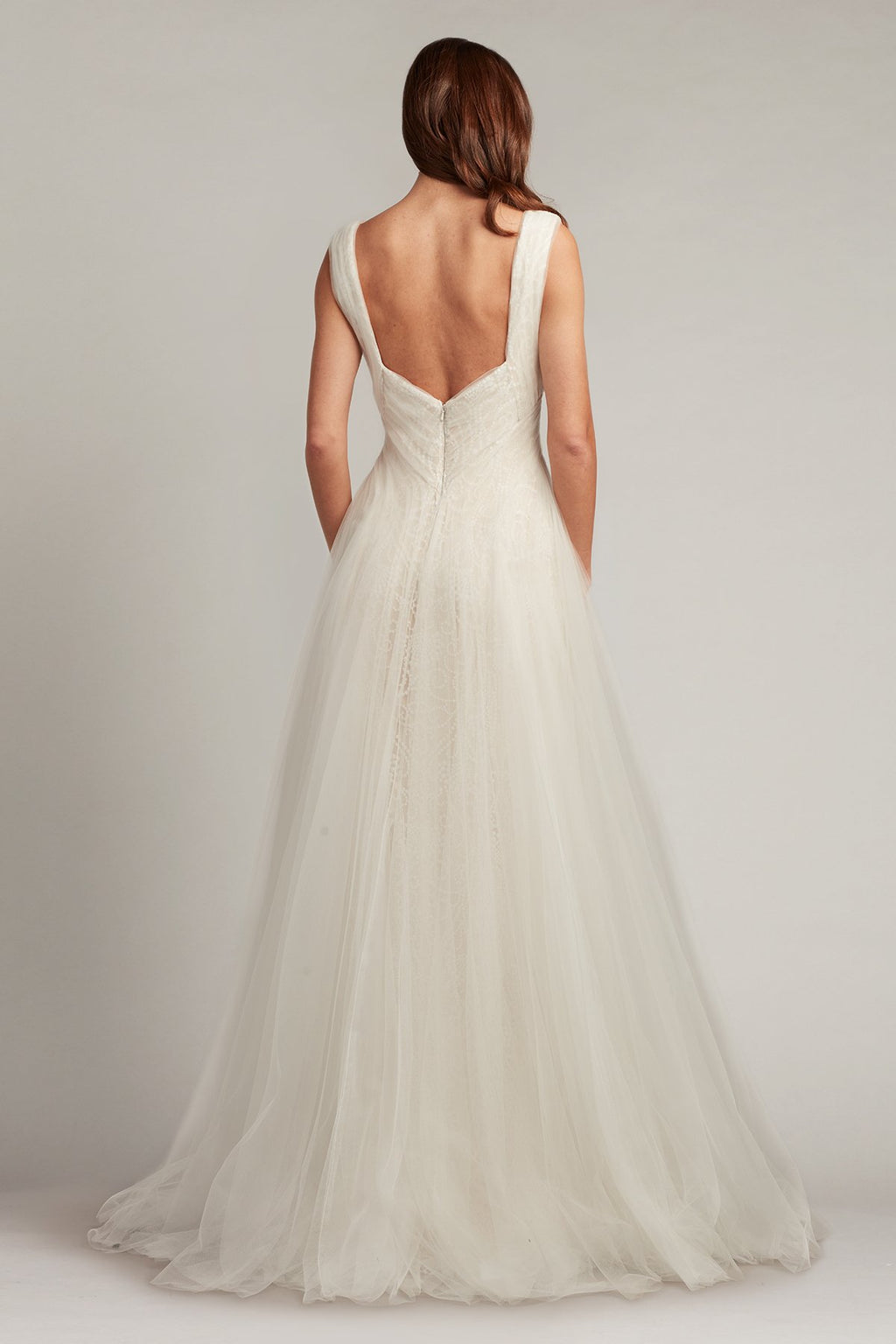 Alamo Dot Embroidered Bridal Gown