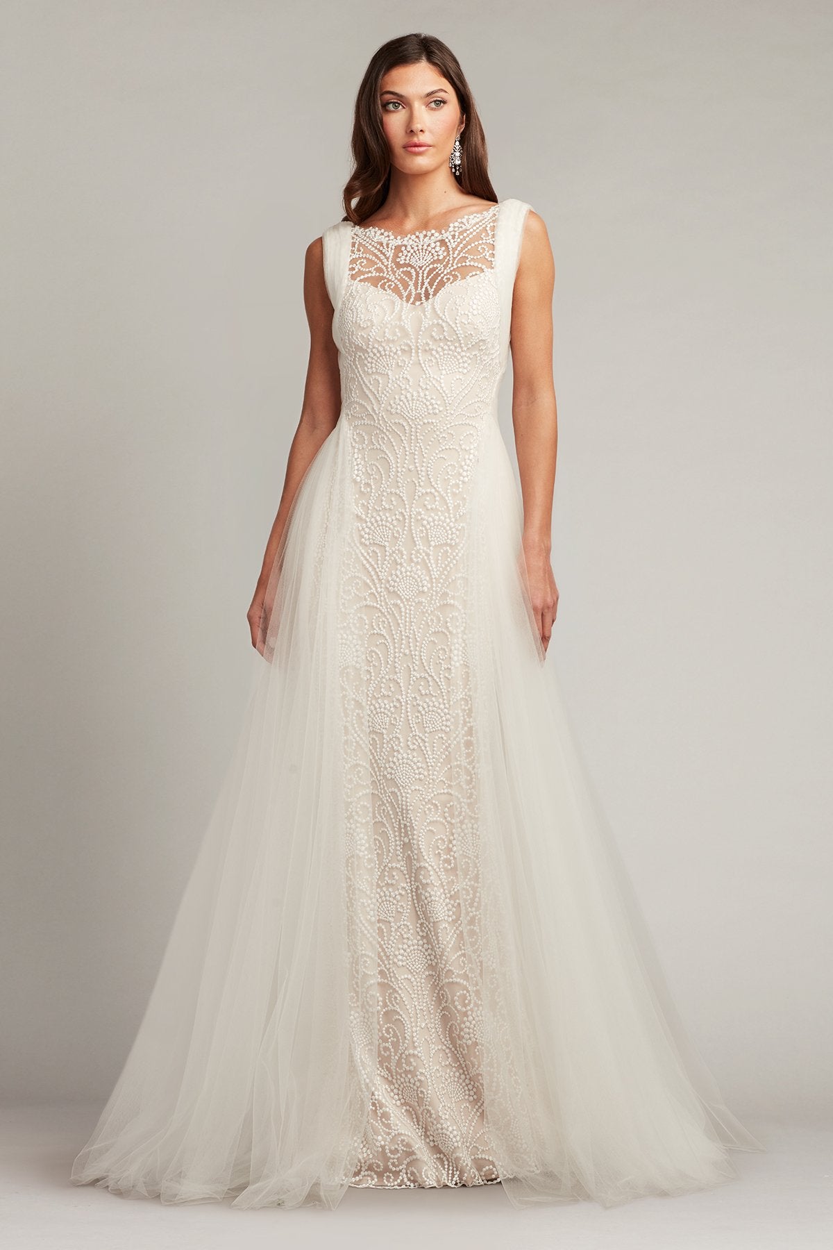Alamo Dot Embroidered Bridal Gown