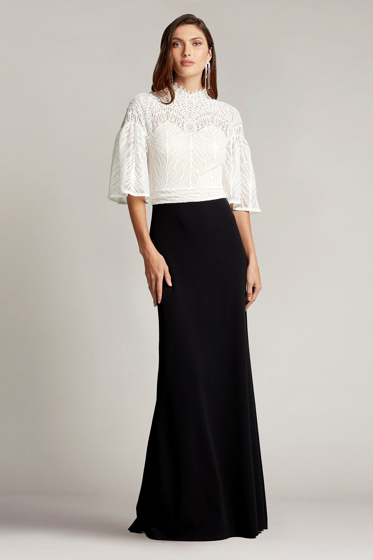 Angelo Contrast Illusion Gown