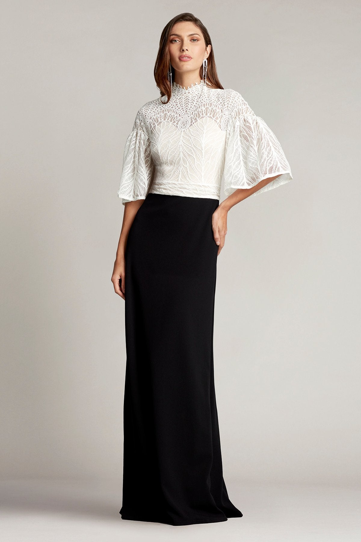 Angelo Contrast Illusion Gown