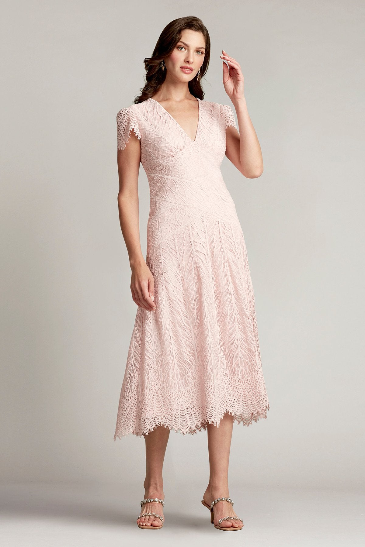 Chaney Lace Midi Dress