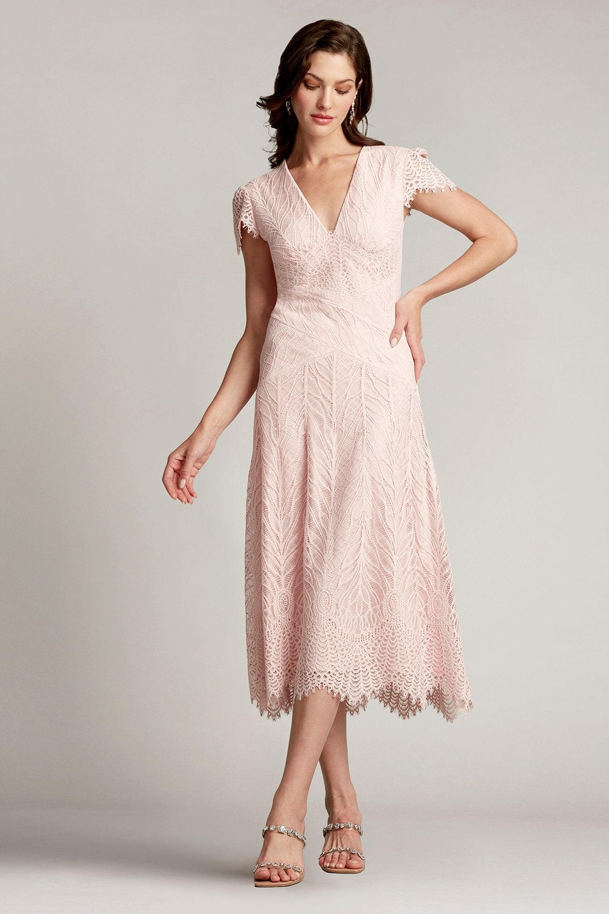 Chaney Lace Midi Dress