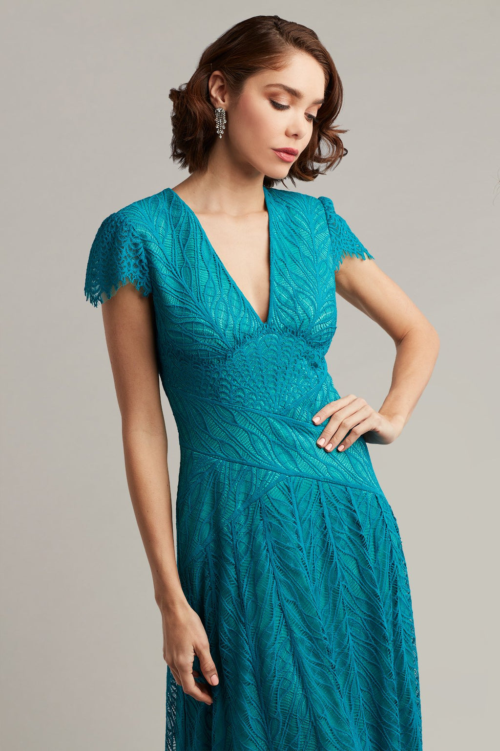 Chaney Lace Midi Dress