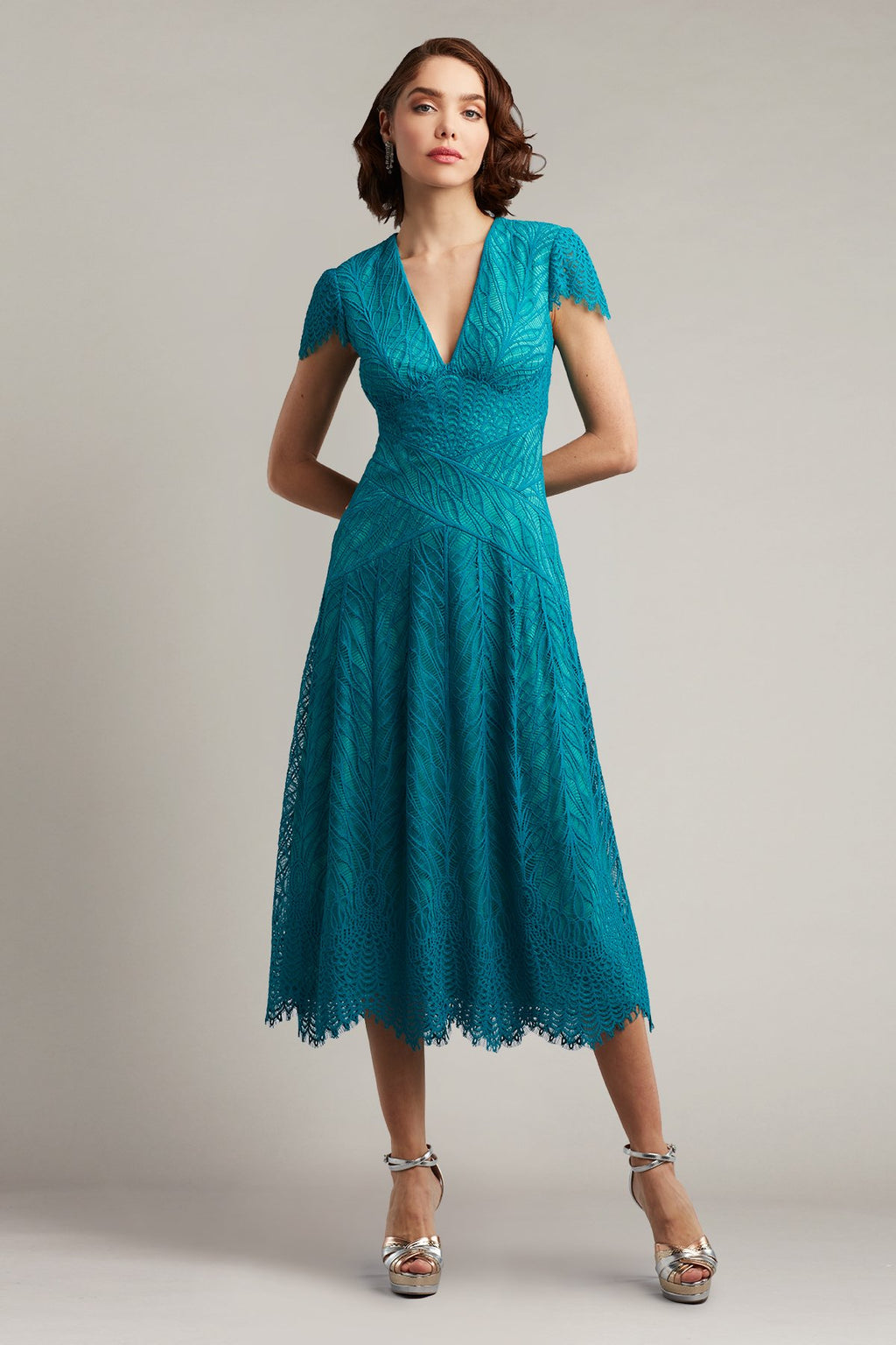 Chaney Lace Midi Dress