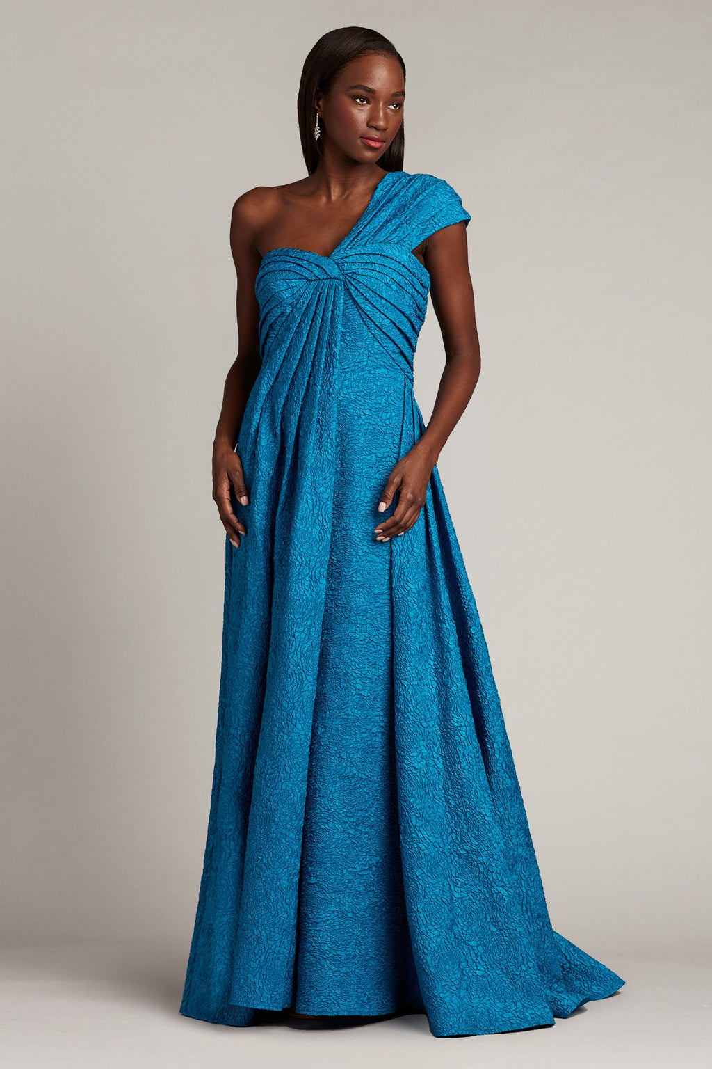 Lucette Draped Empire Gown