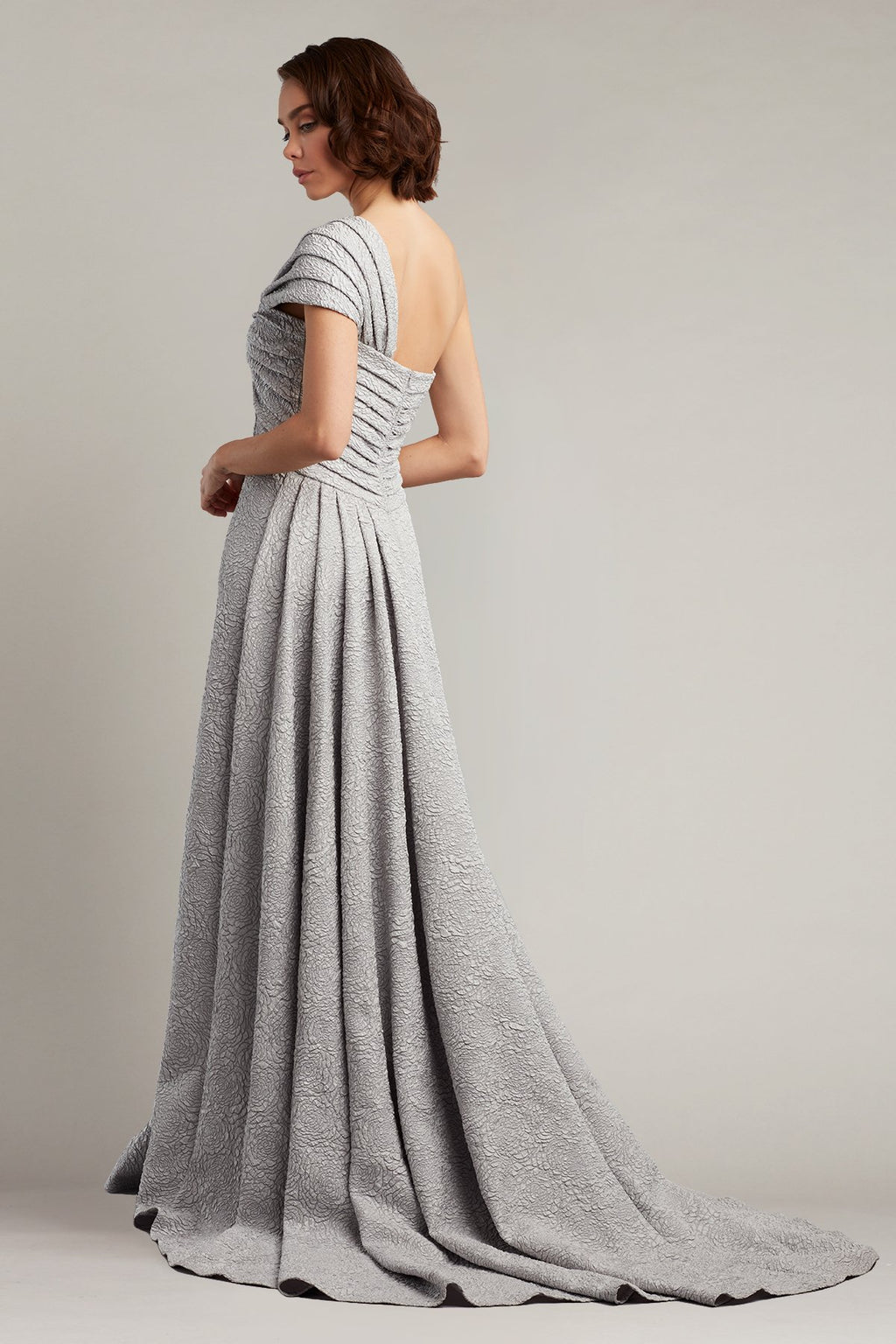 Lucette Draped Empire Gown