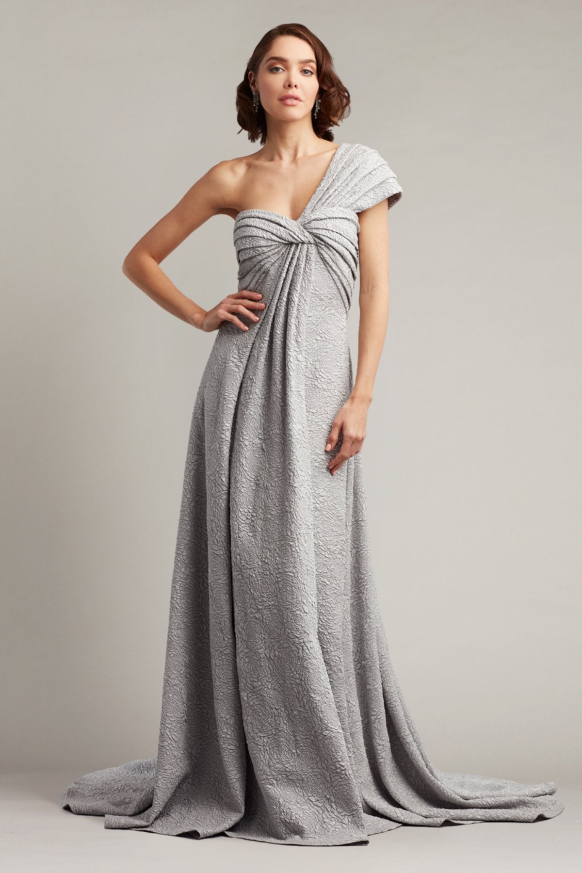Lucette Draped Empire Gown