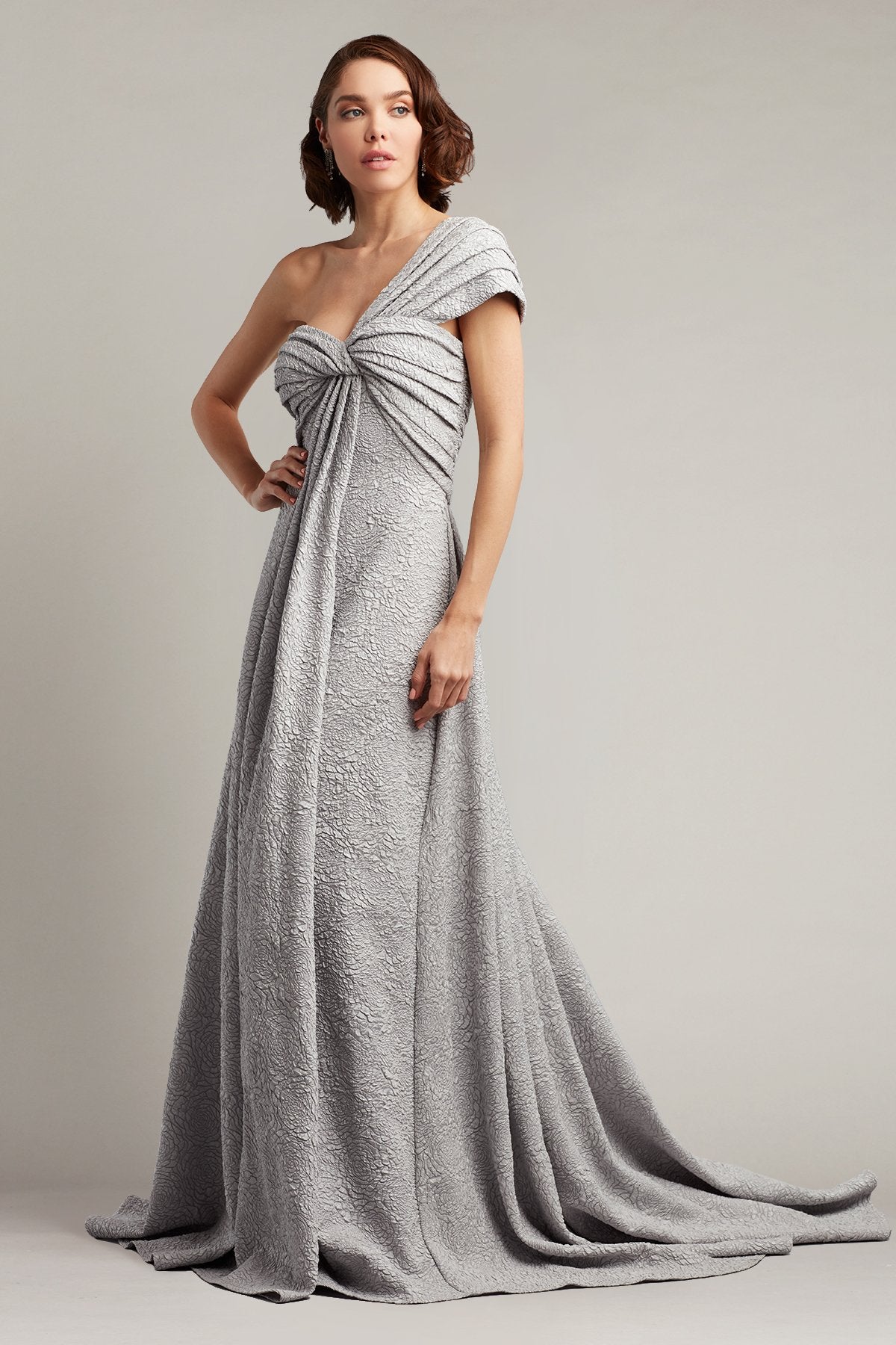 Lucette Draped Empire Gown