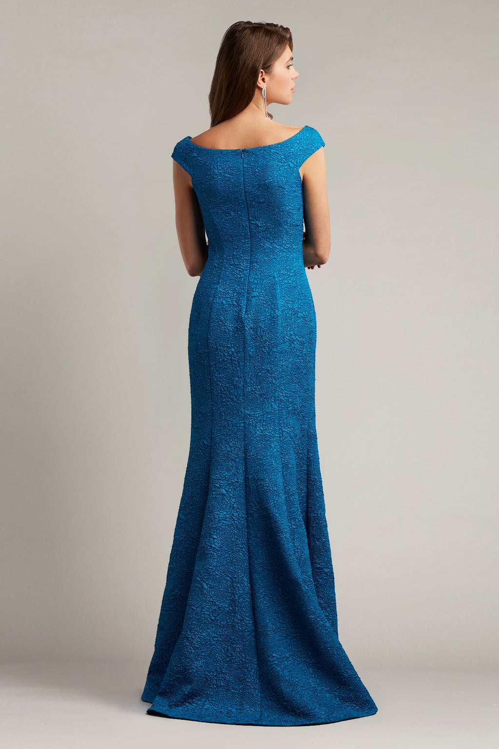 Dale Rose Jacquard Gown
