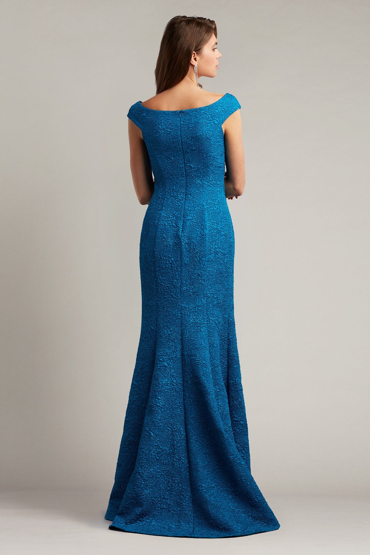 Dale Rose Jacquard Gown