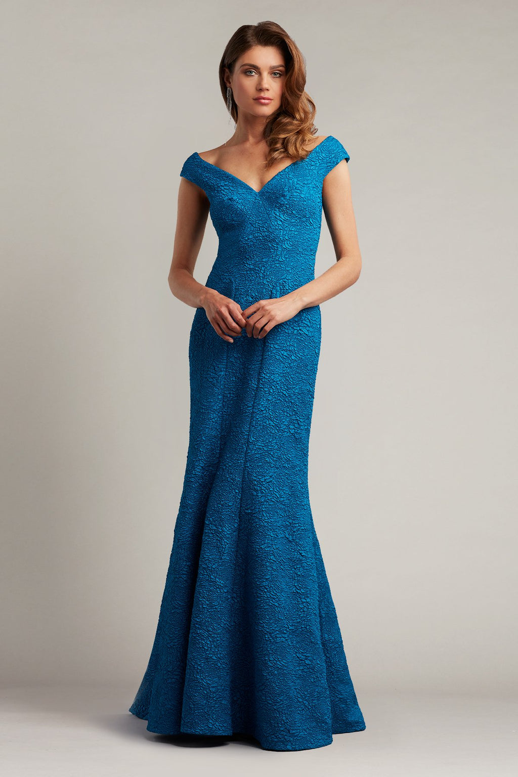 Dale Rose Jacquard Gown
