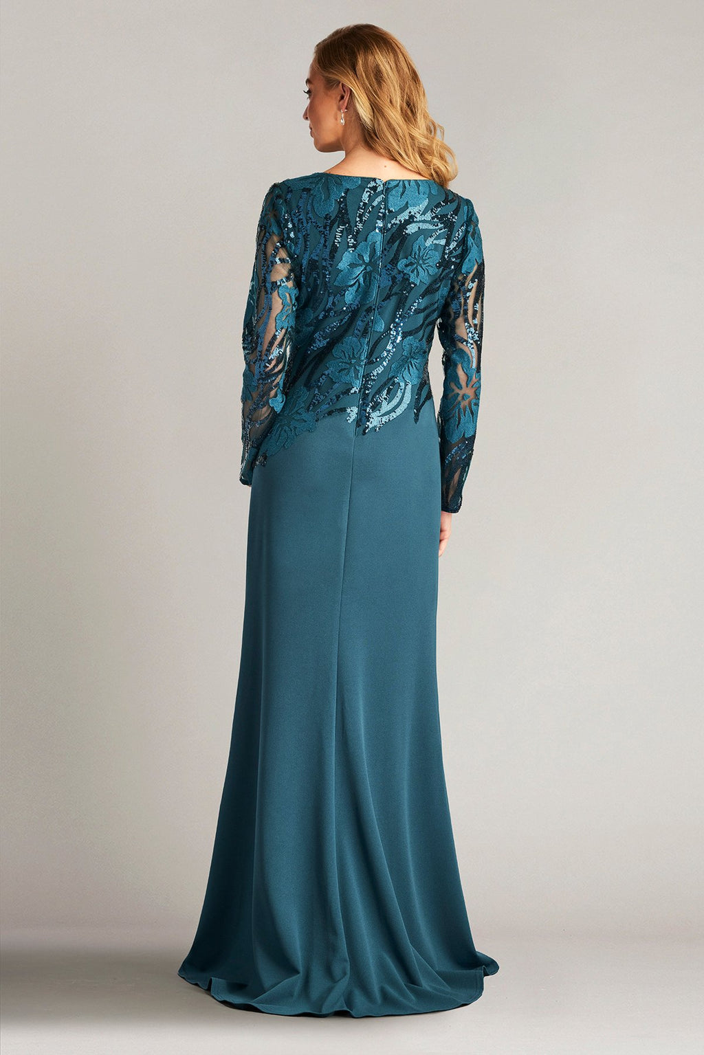 Juanita Sequin-Embellished Gown