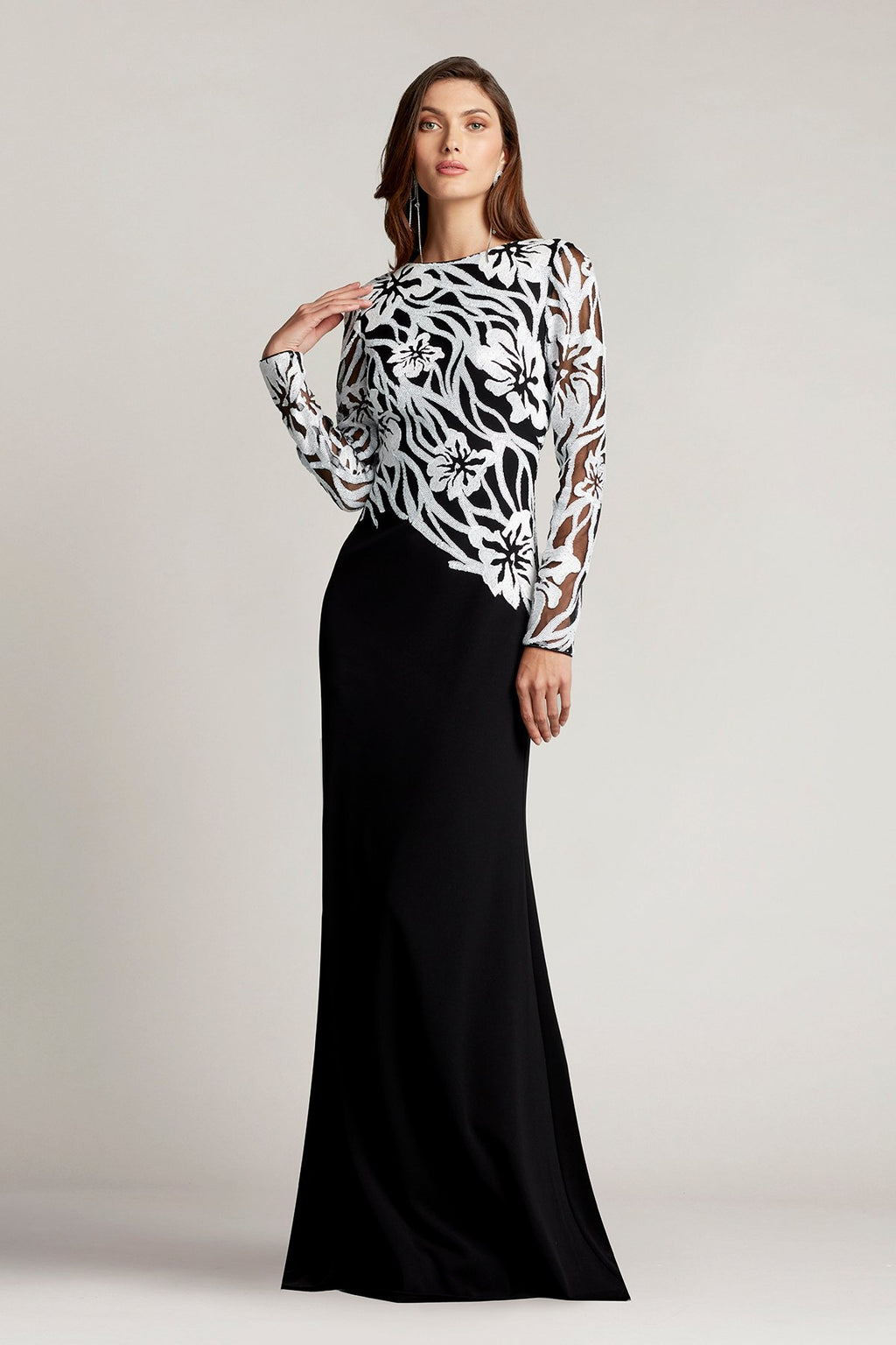 Juanita Sequin-Embellished Gown