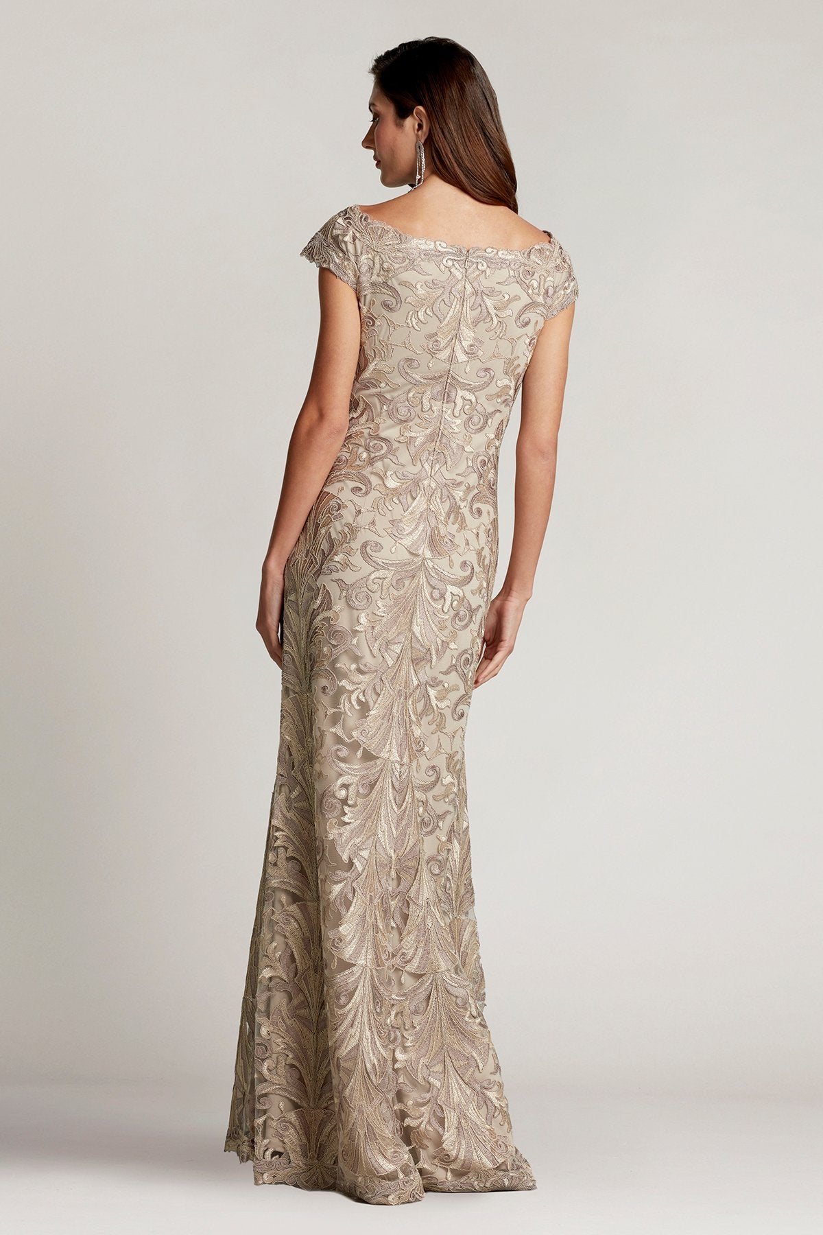 Floyd Embroidered Tulle Gown
