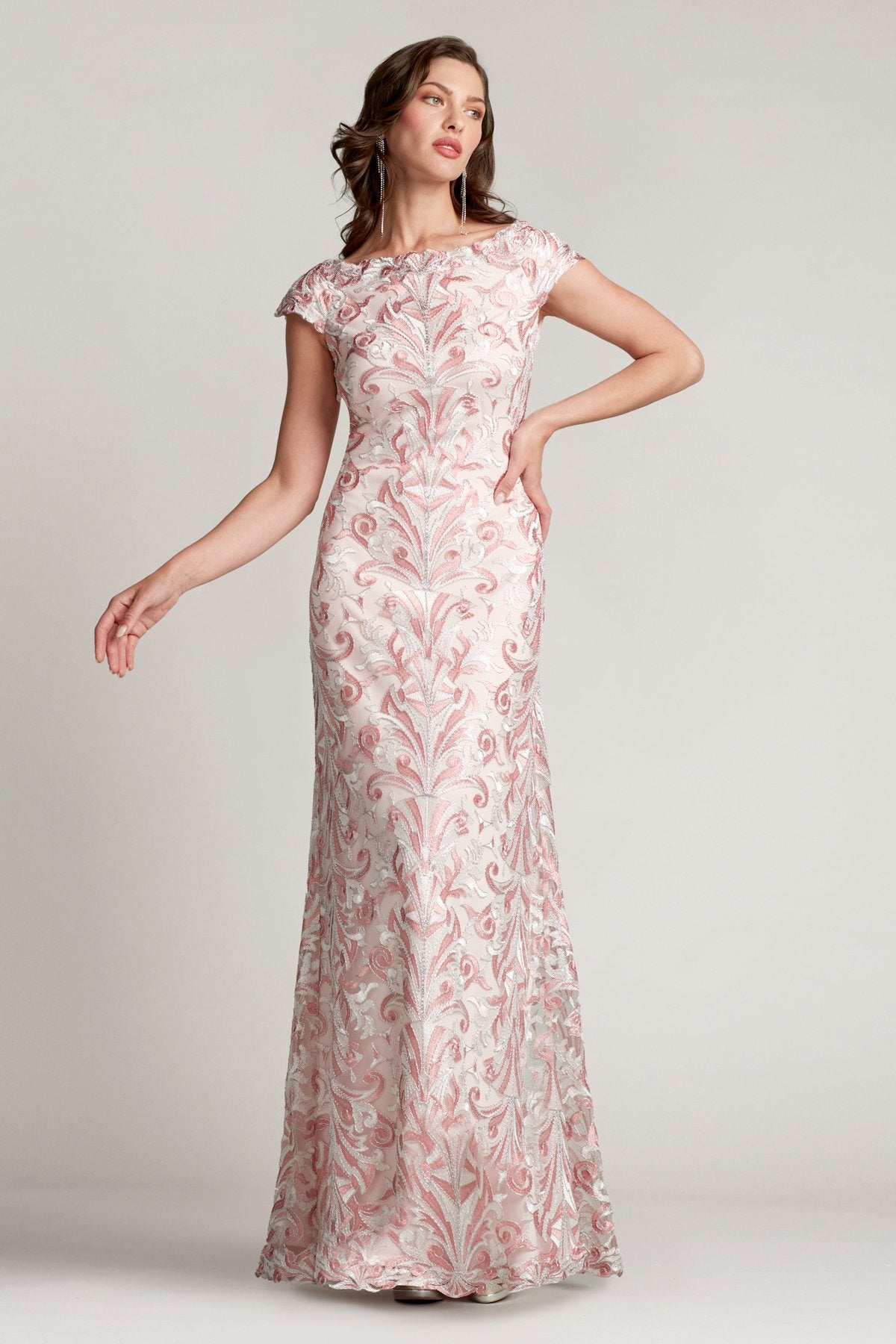 Floyd Embroidered Tulle Gown