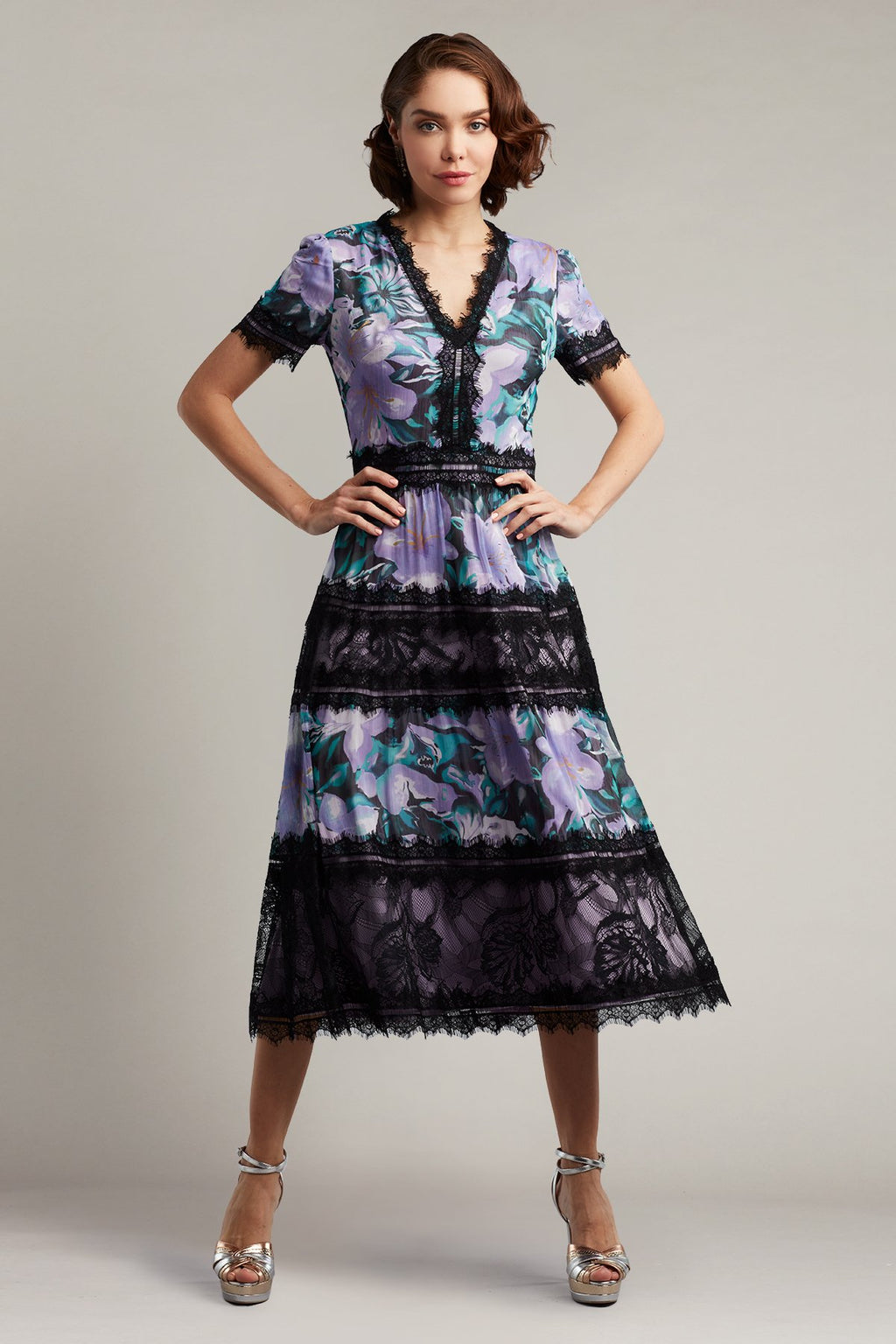 Della Tea-Length Dress