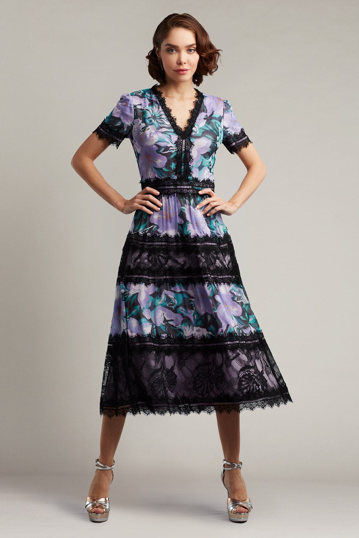 Della Tea-Length Dress
