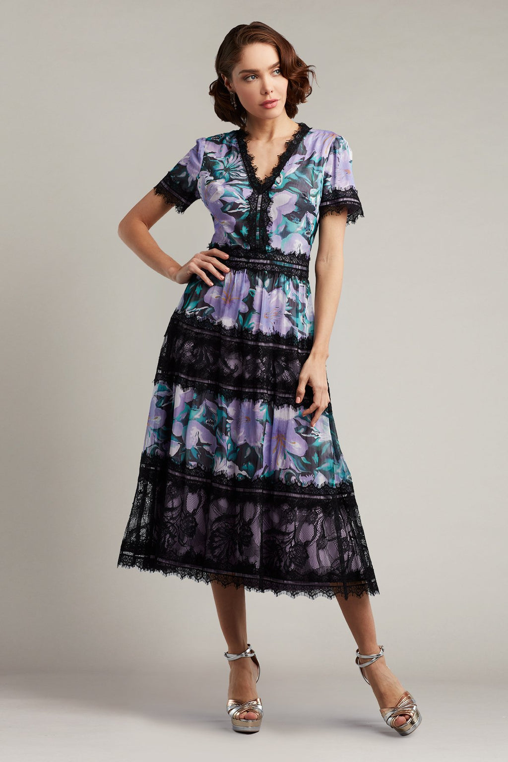 Della Tea-Length Dress