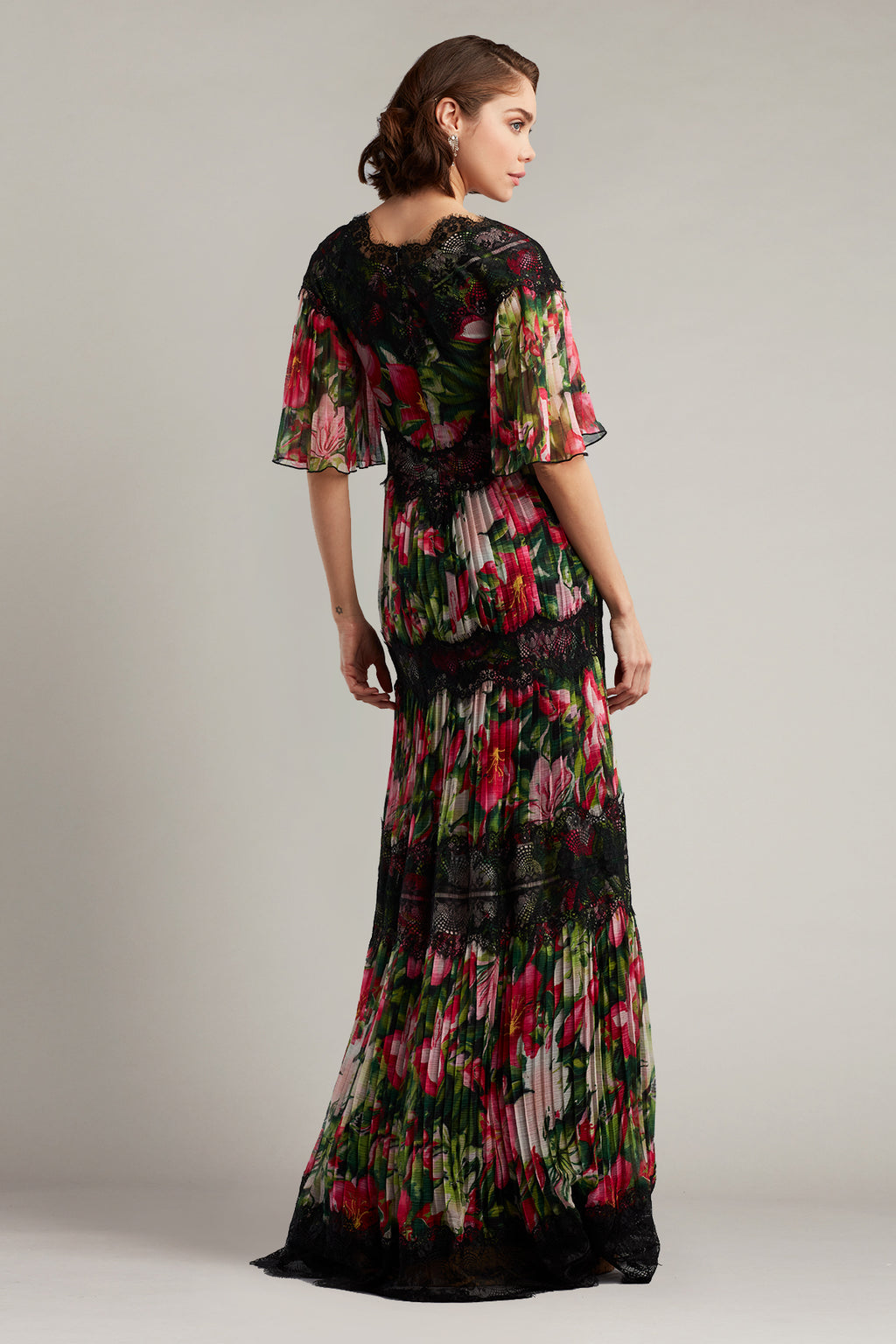Geneva Crinkle Chiffon Gown