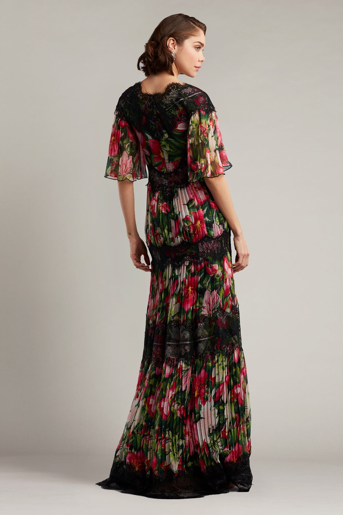 Geneva Crinkle Chiffon Gown