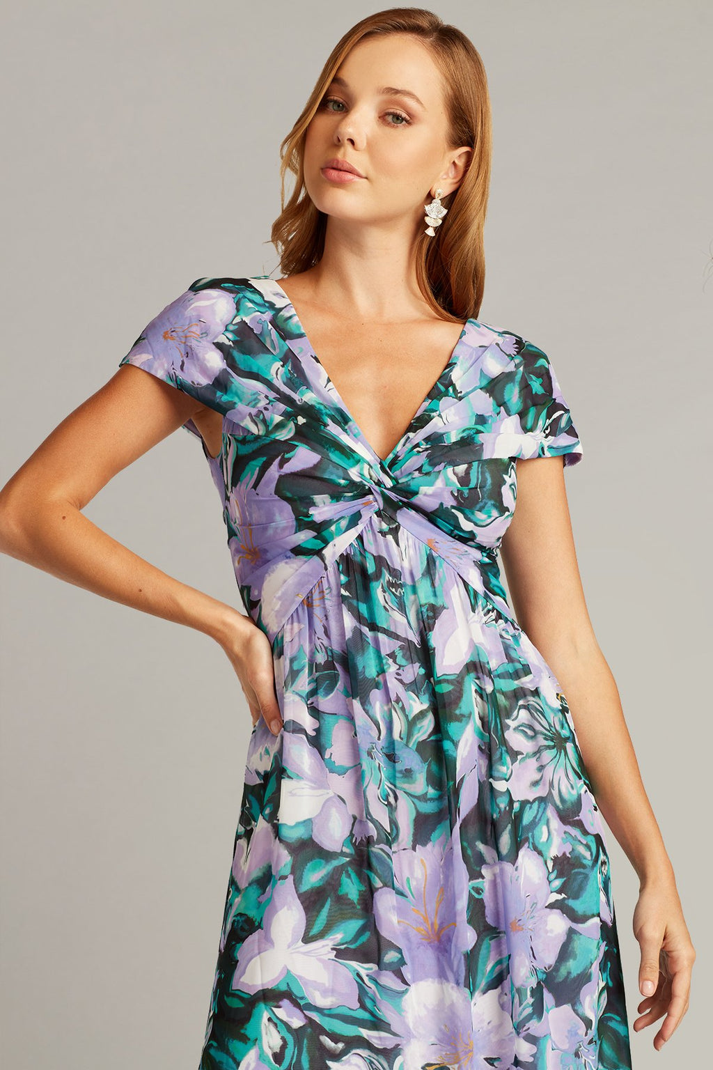 Edith Floral Print Dress
