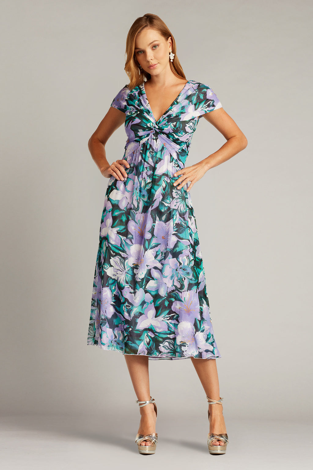Edith Floral Print Dress