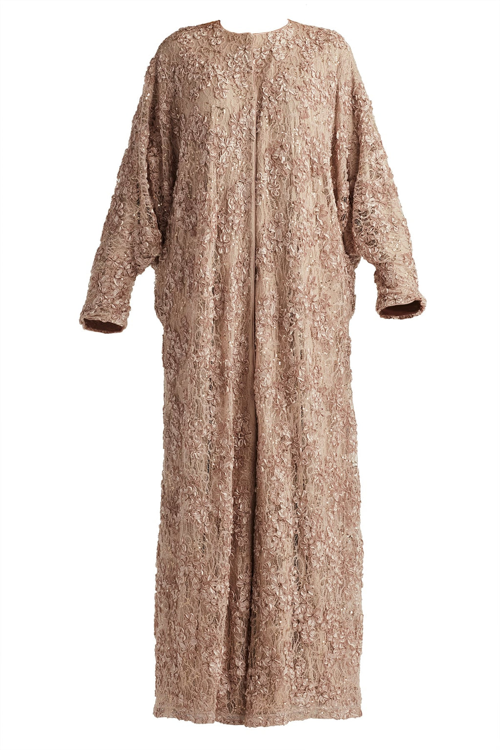 Hannes Sequin Embroidered Caftan Gown
